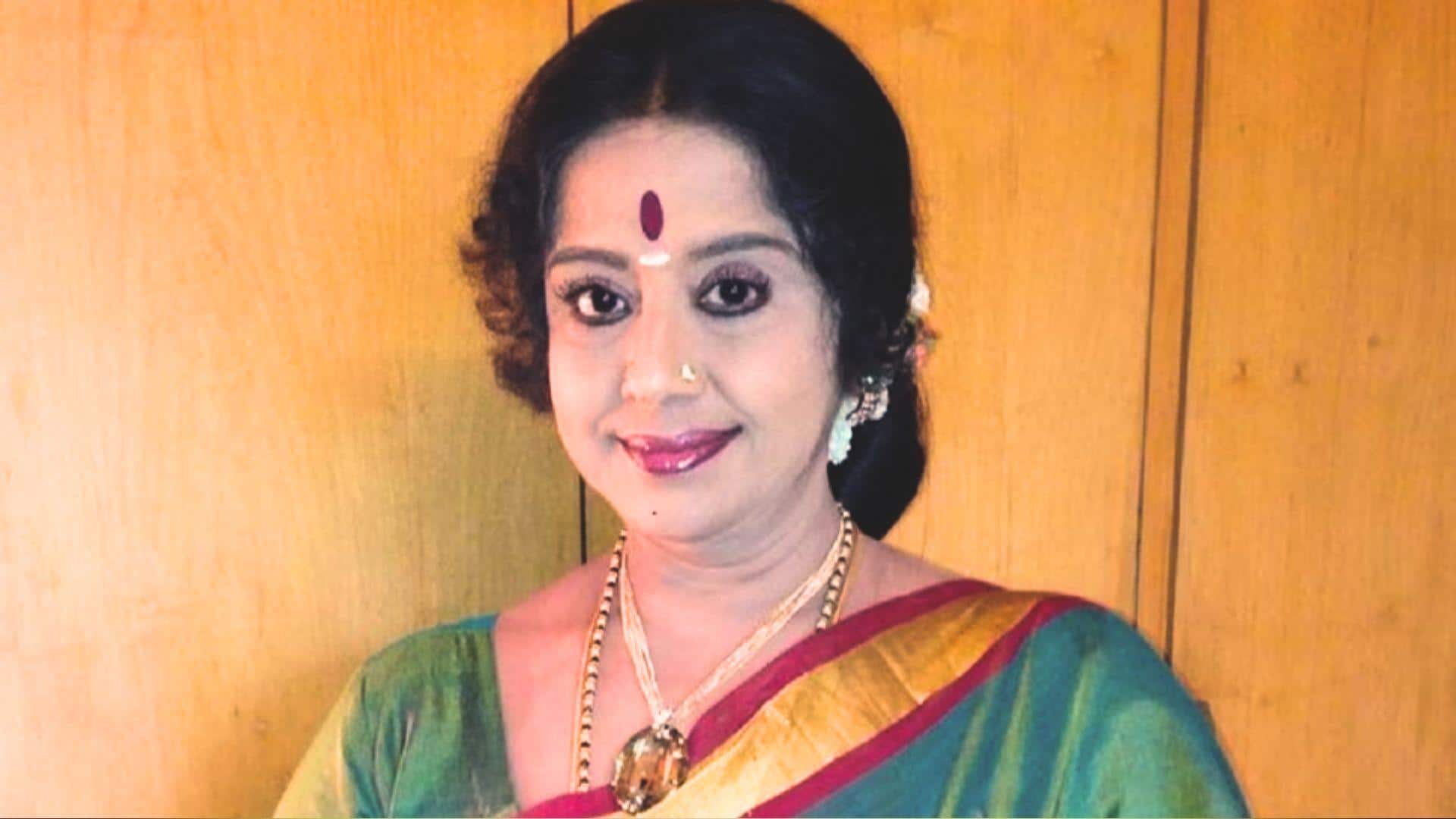 What led to hospitalization of veteran Kannada actor Hema Chaudhary