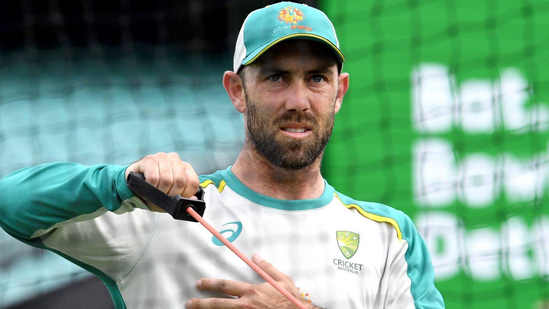 Glenn Maxwell hospitalized after attending concert; Cricket Australia launches investigation