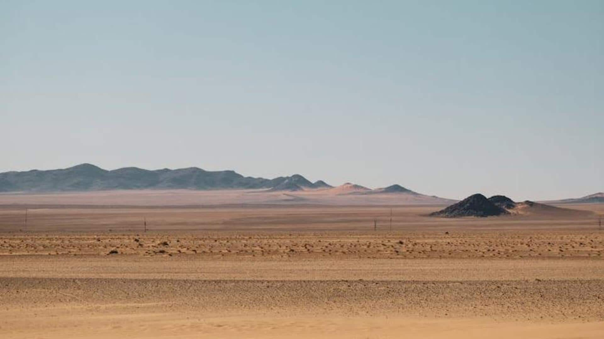 Discover the wonders of Mongolia's vast Gobi Desert