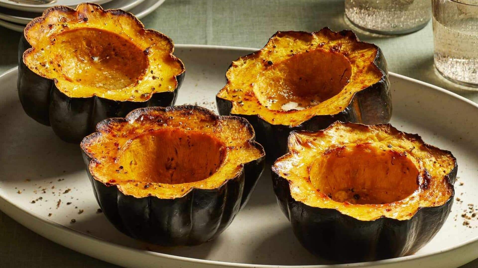 Delightful twists with acorn squash in cooking