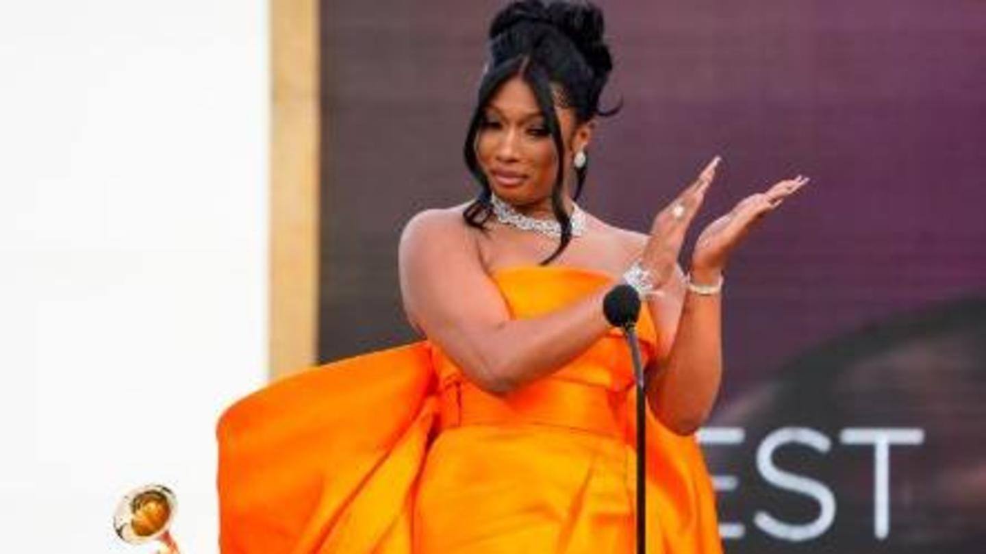 Megan Thee Stallion was honored as well Megan Thee Stallion was honored as well