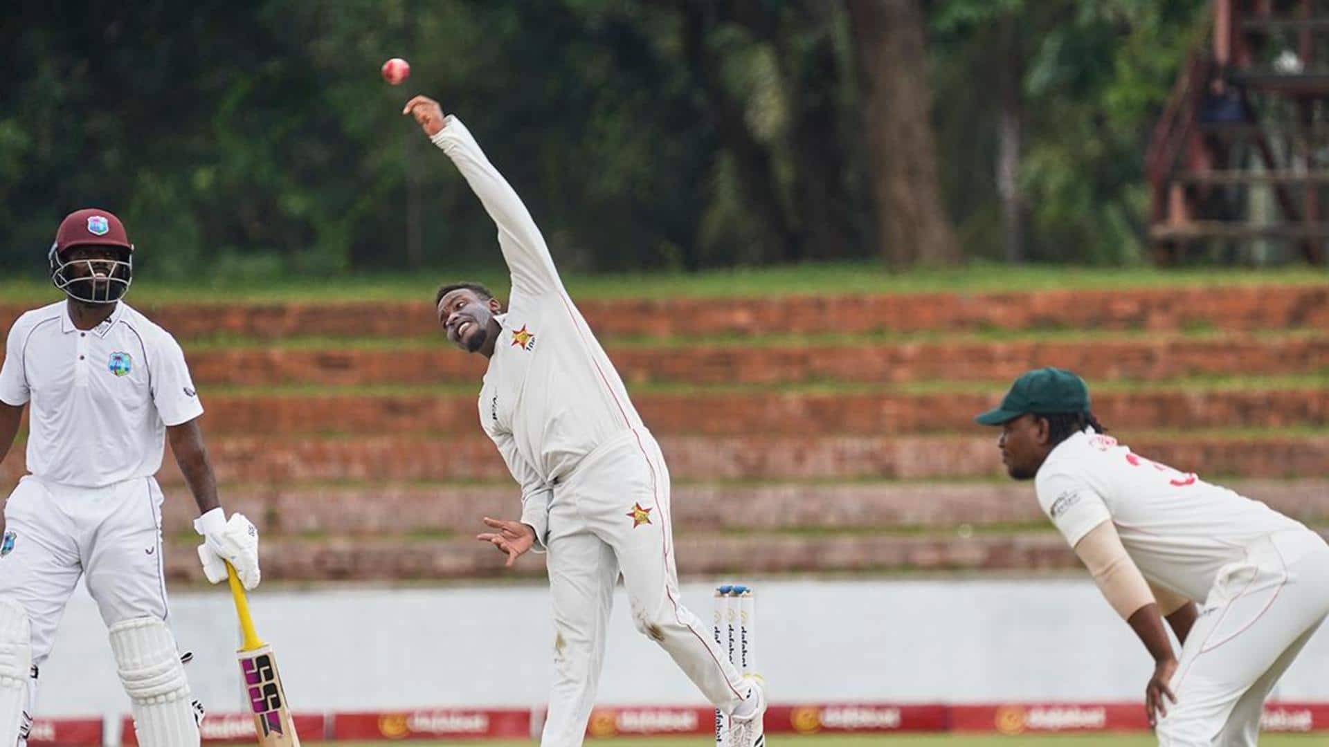 Zimbabwe hold West Indies in first Test: Key stats