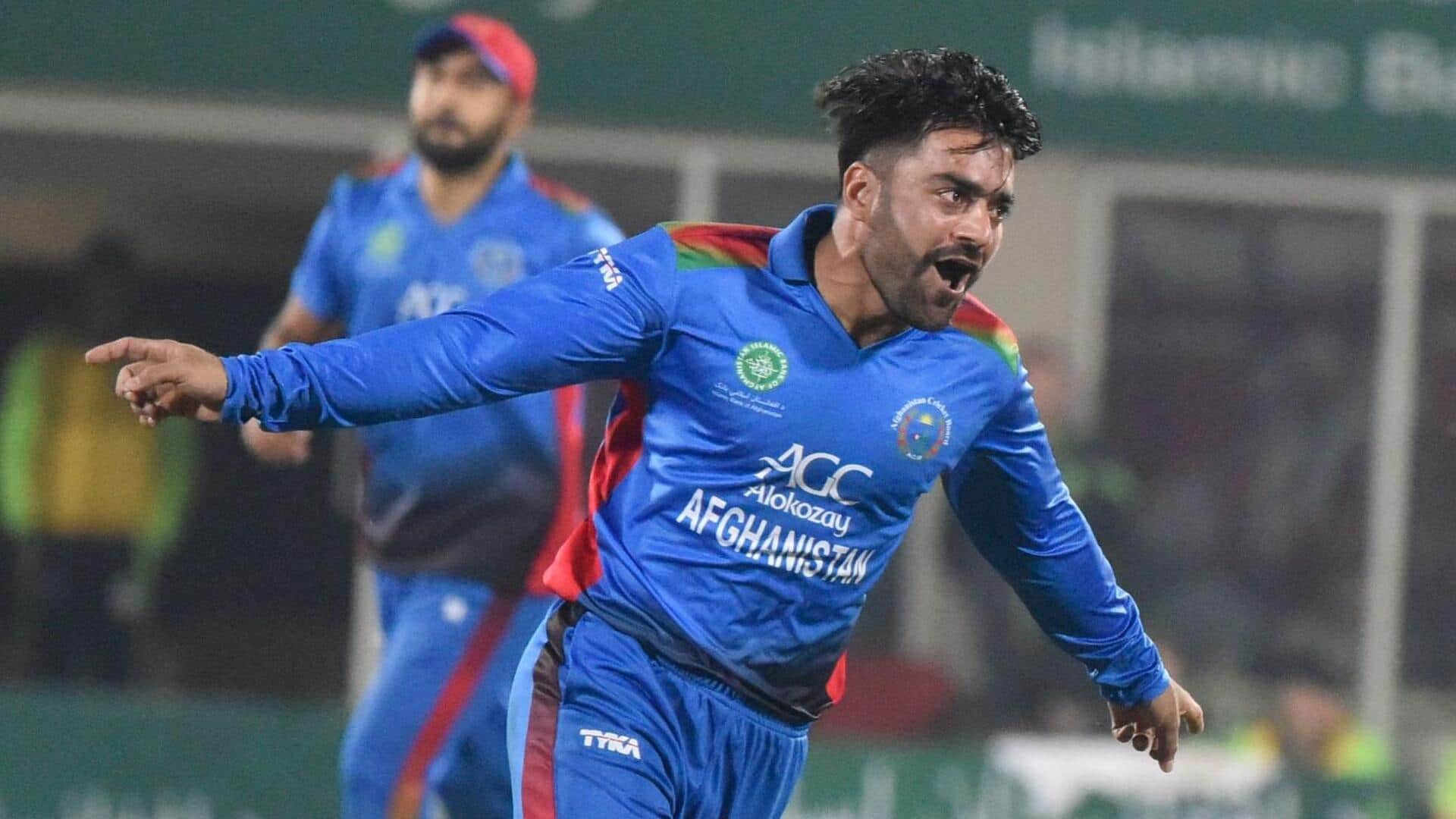 Rashid Khan expected to feature in ODI series against Pakistan