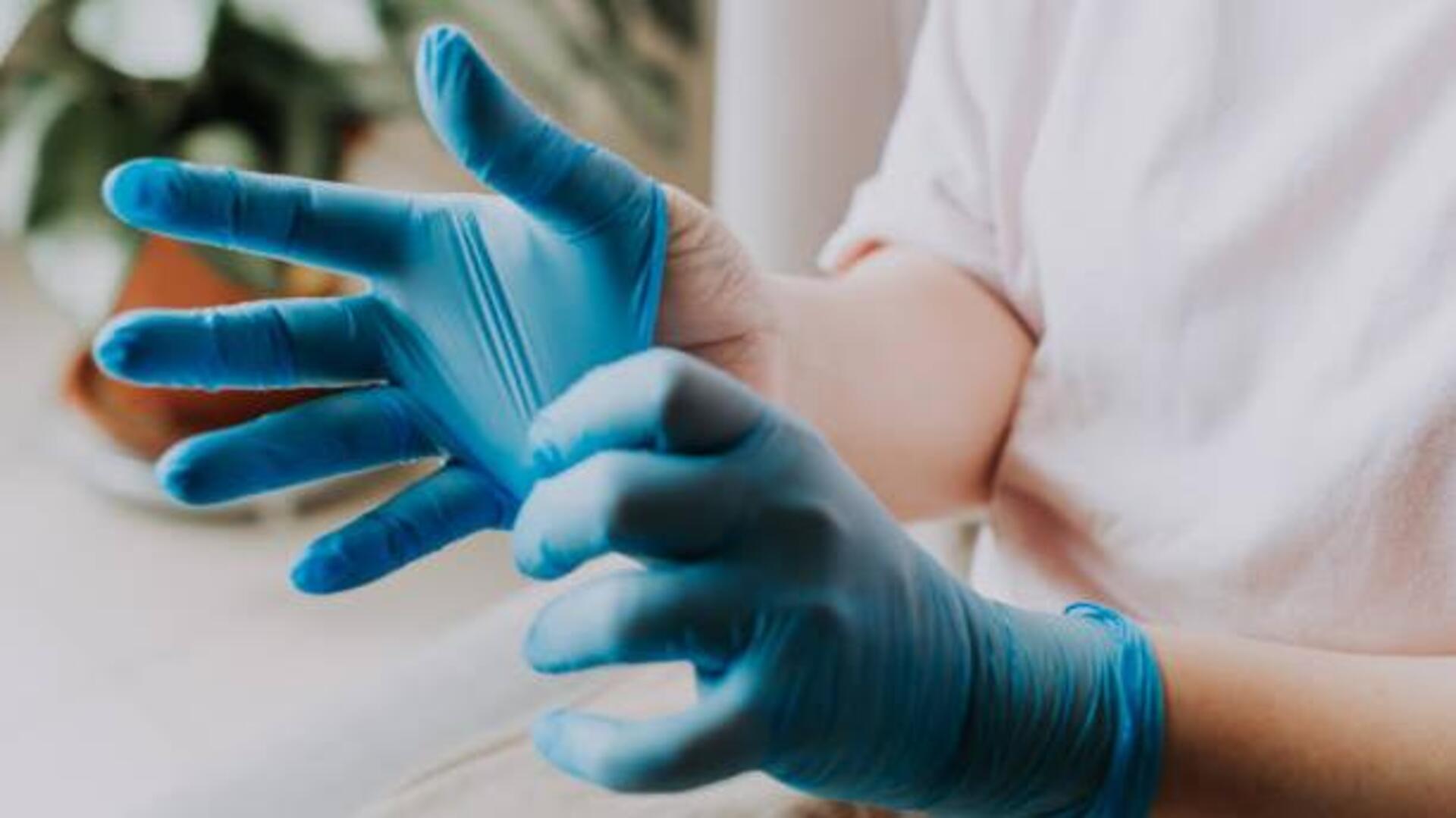 Are gloves effective in preventing germs?