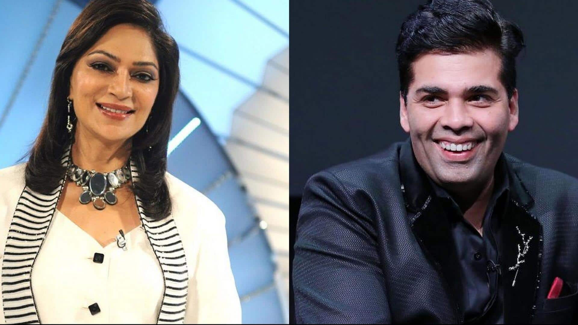 Karan Johar shut down Simi Garewal's 'Rendezvous'? Screenshot goes viral 