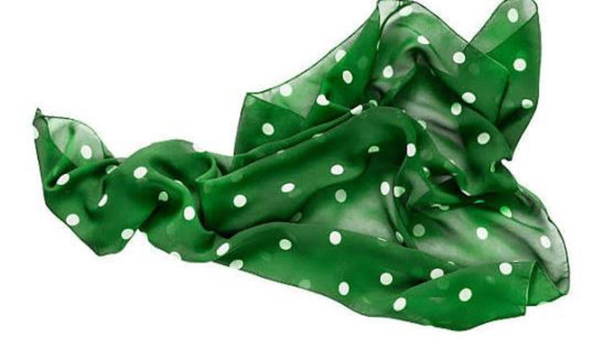 How to style polka-dotted outerwear  