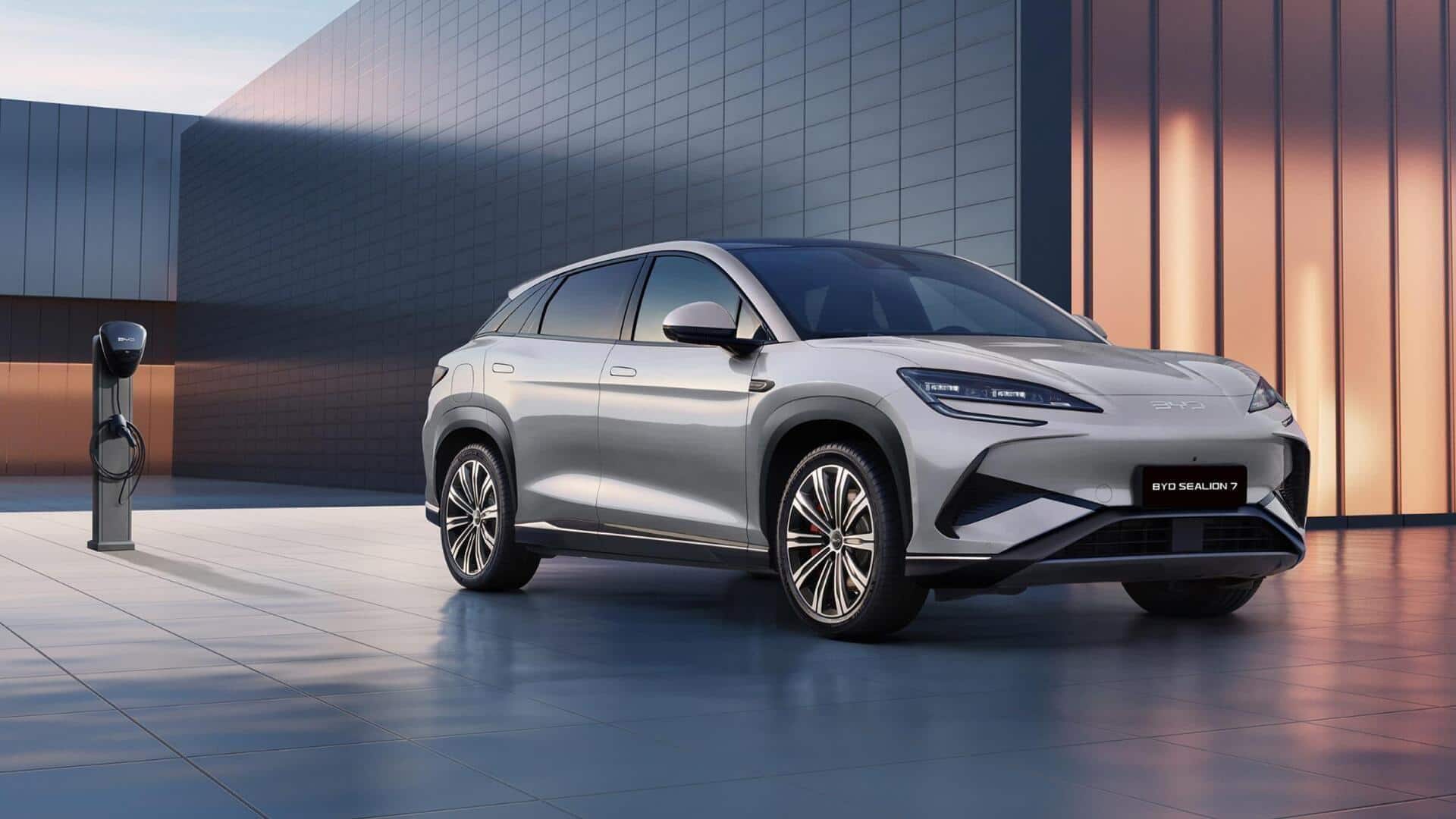 BYD launches Sealion 7 Dynamic in India at ₹42L
