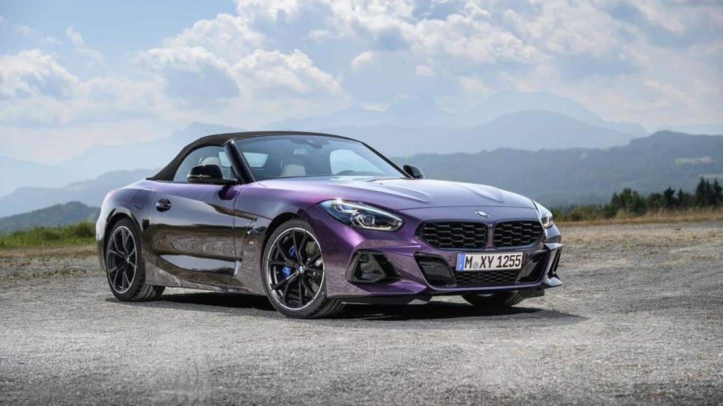 2023 BMW Z4 roadster arrives with bevy of cosmetic changes