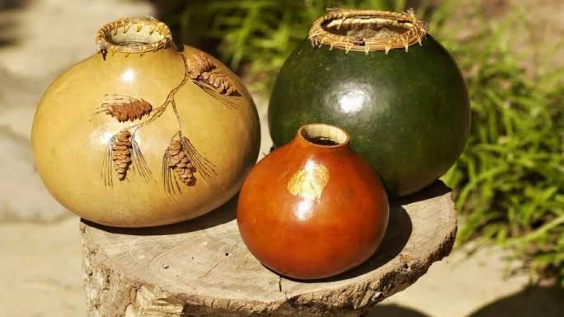 How to decorate your home with handcrafted gourds 