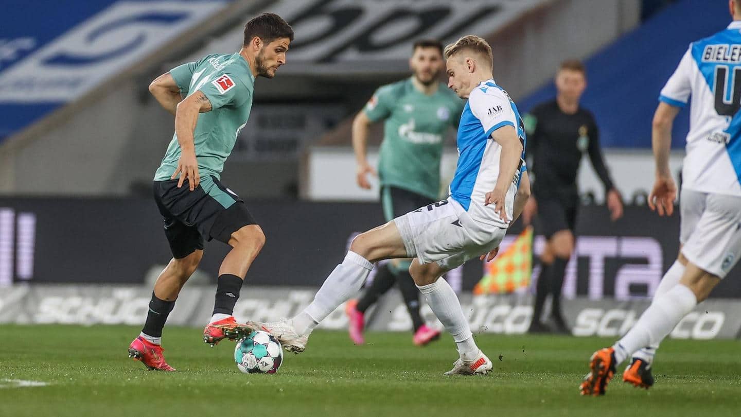 'This is a very bitter hour for all Schalke supporters' 'This is a very bitter hour for all Schalke supporters'