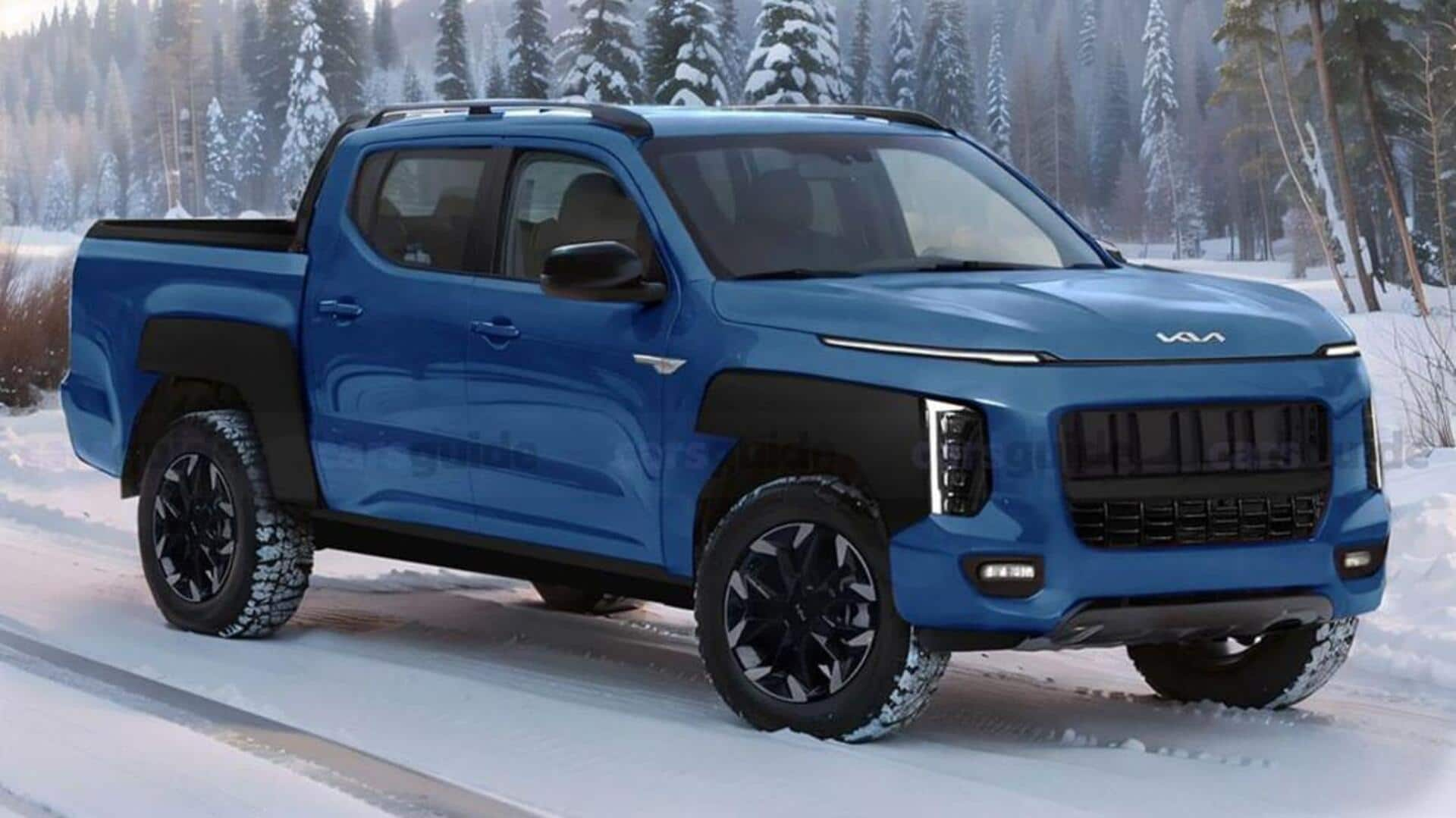 Kia Tasman, brand's first pick-up truck, to launch in 2025