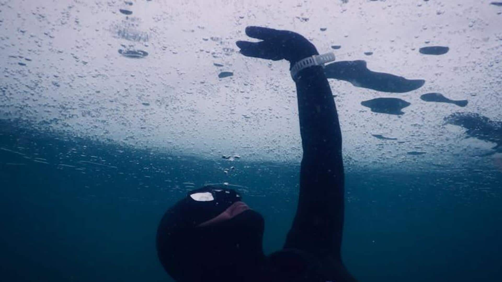 Plunge into the icy depths: Ice diving in Antarctica