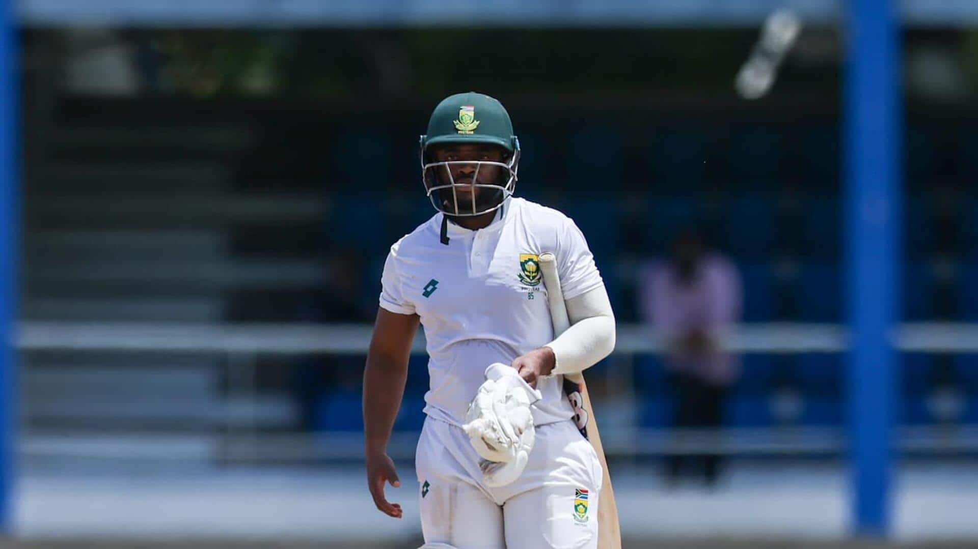 Temba Bavuma ruled out of second Test against Bangladesh