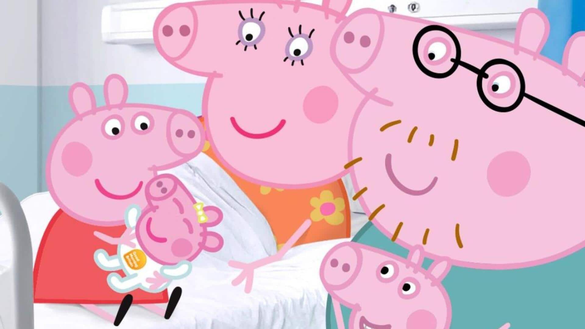 It's a girl! Peppa Pig's family grows with baby Evie It's a girl! Peppa Pig's family grows with baby Evie