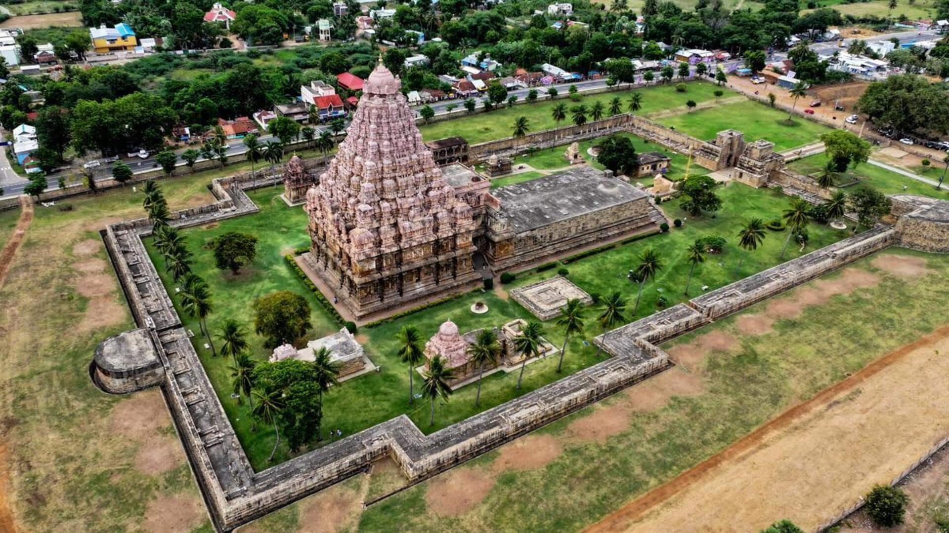 PM Modi to visit Gangaikonda Cholapuram temple today PM Modi to visit Gangaikonda Cholapuram temple today