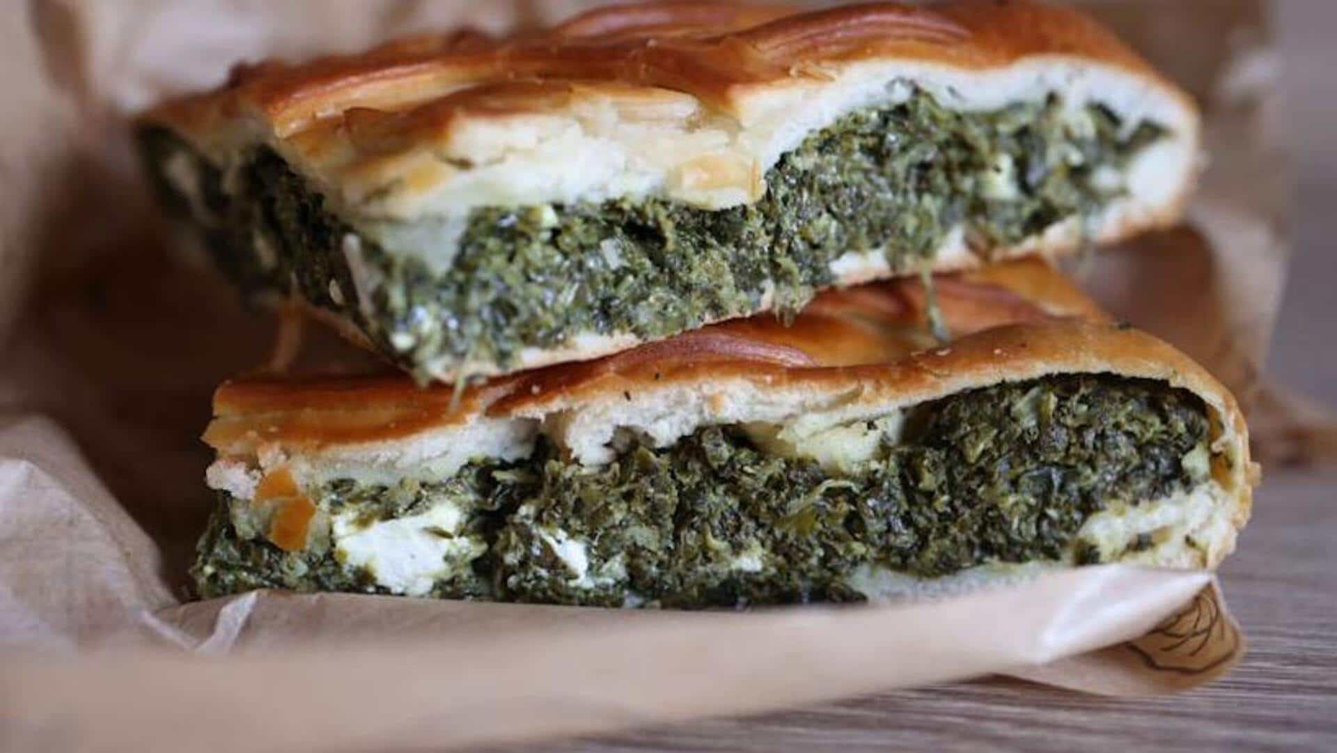 Try this Greek vegan spanakopita bites recipe