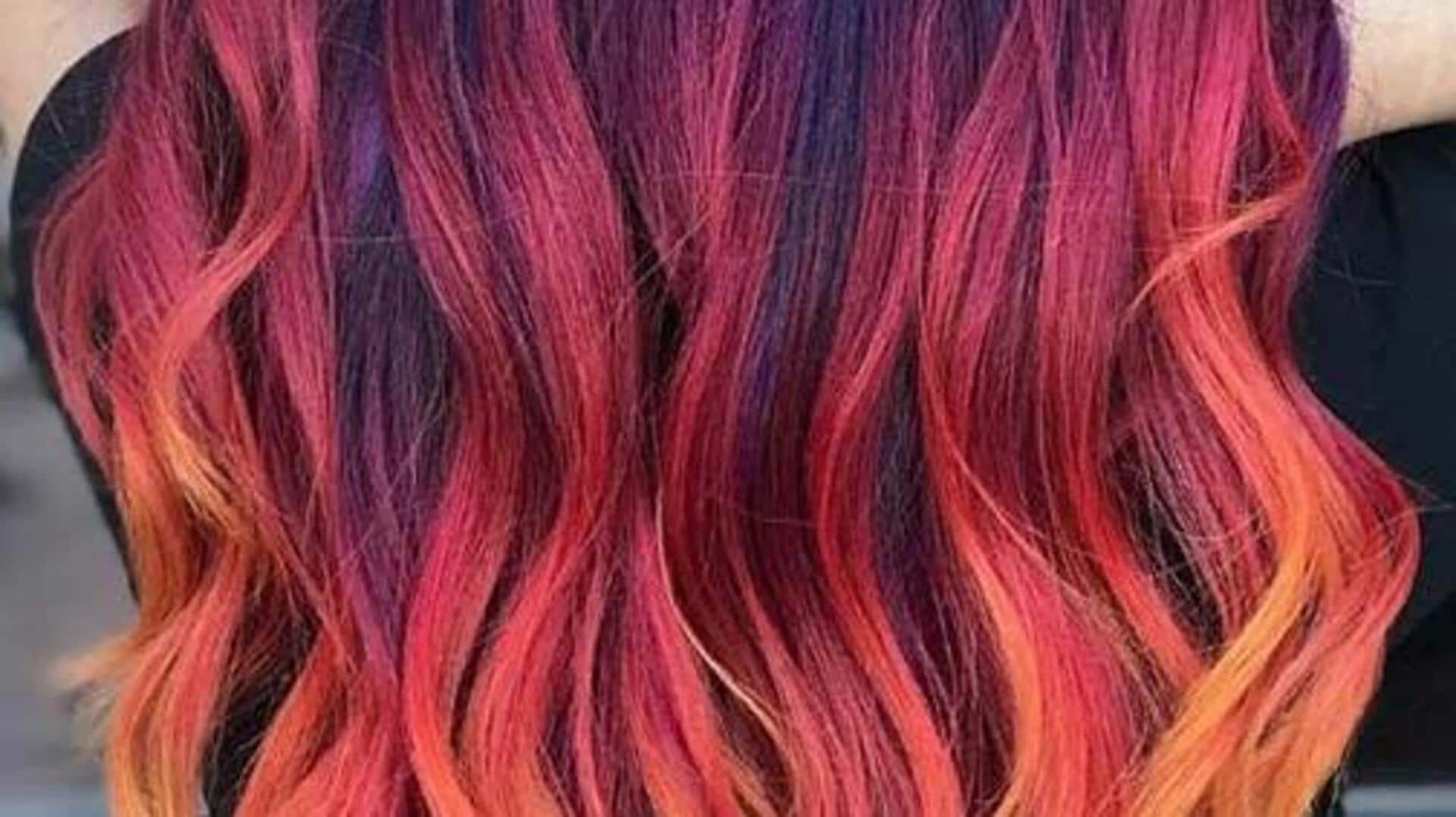 Sunset hair color magic: Warm palette techniques