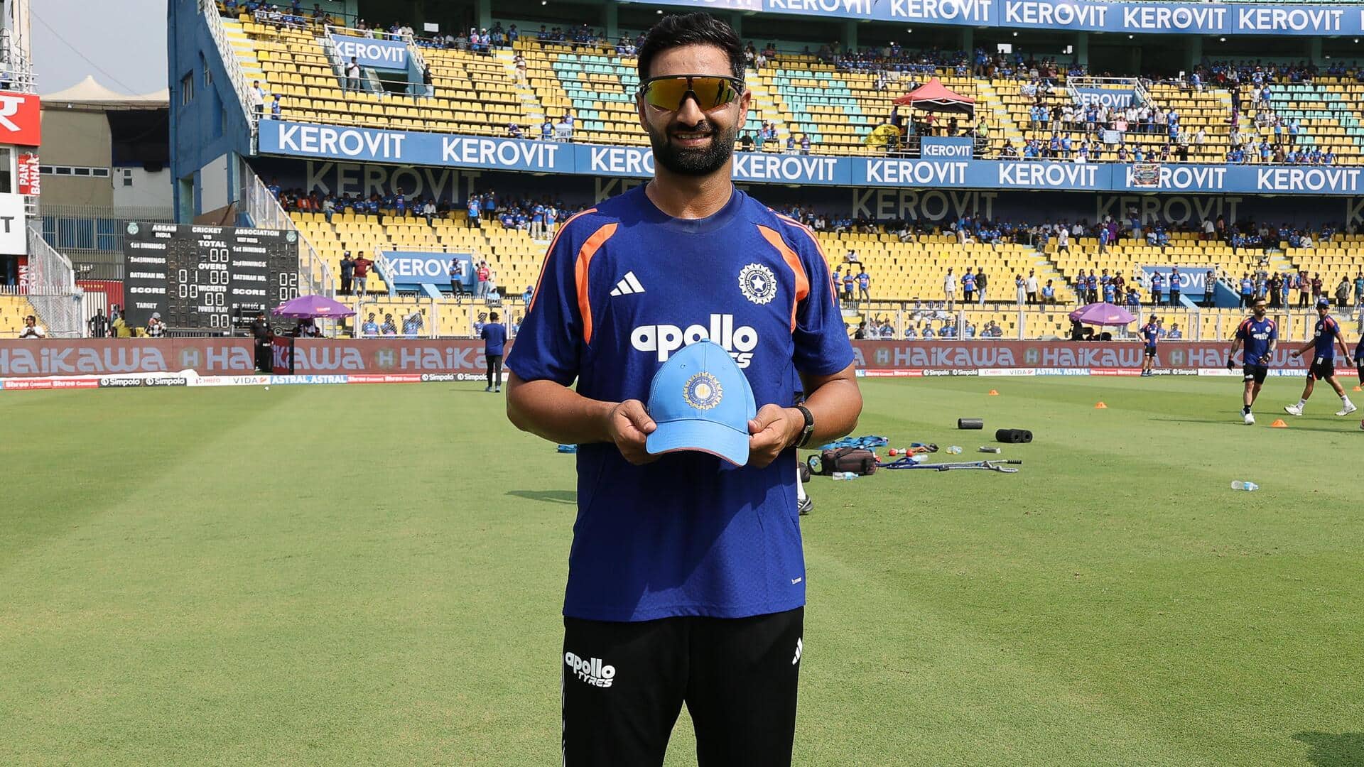 Auqib Nabi makes his ODI debut for India: Details here