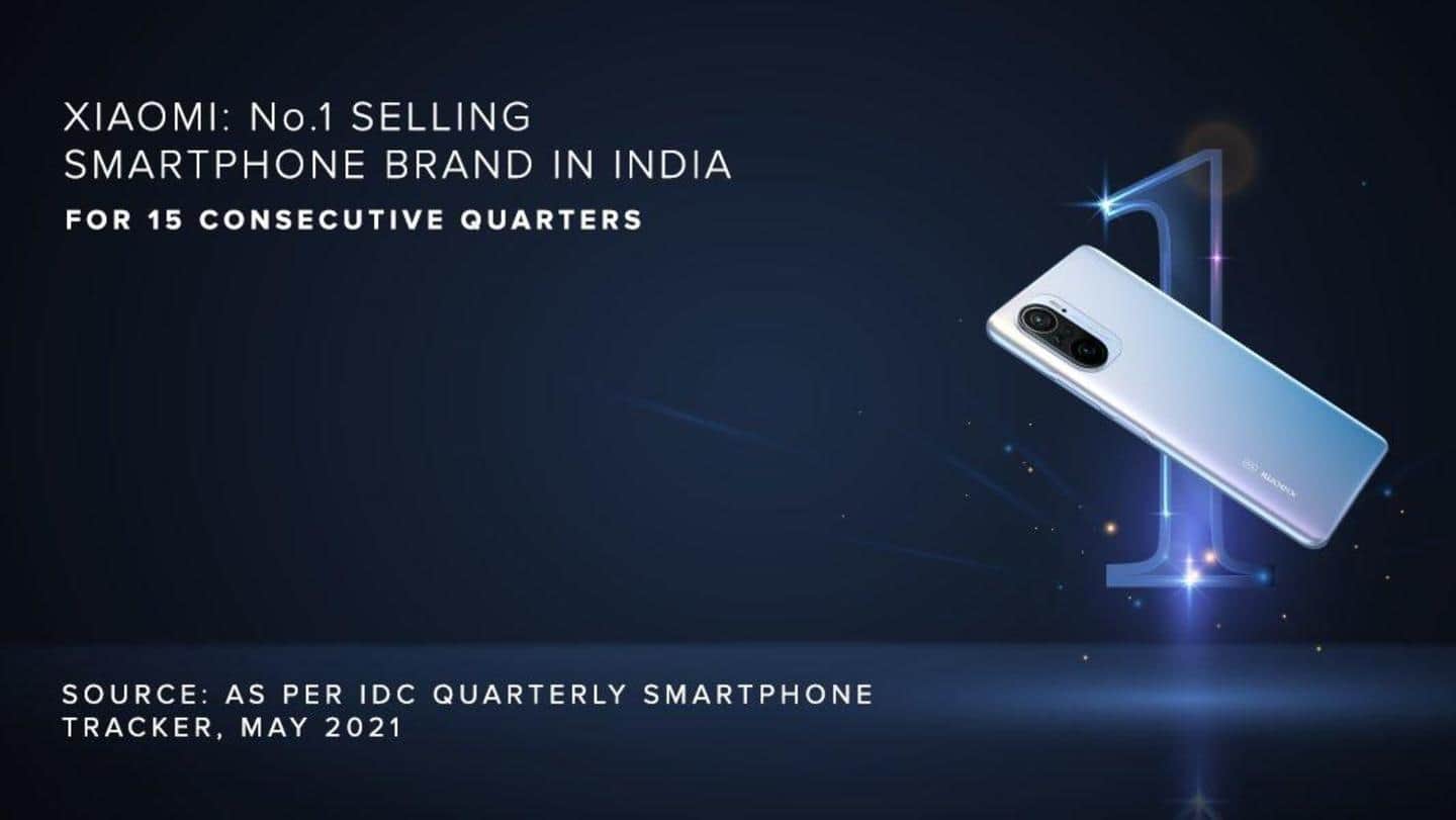 Xiaomi leads smartphone shipments in India in Q1 2021