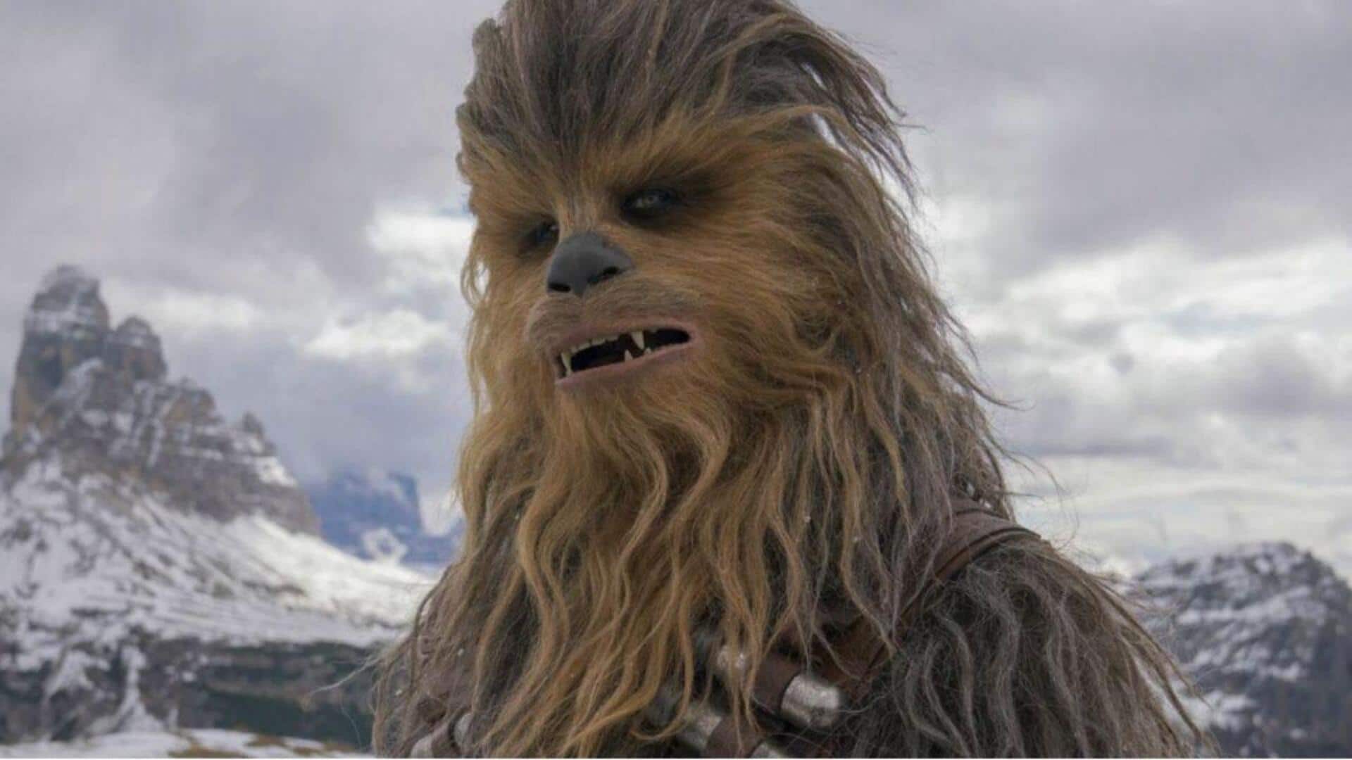 Chewbacca through the years: A 'Star Wars' legend's journey