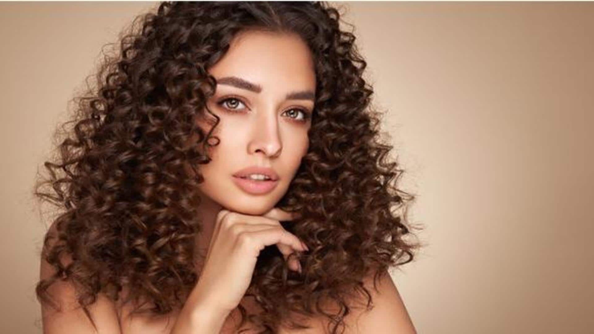 Curly hair? Try the pineapple updo 