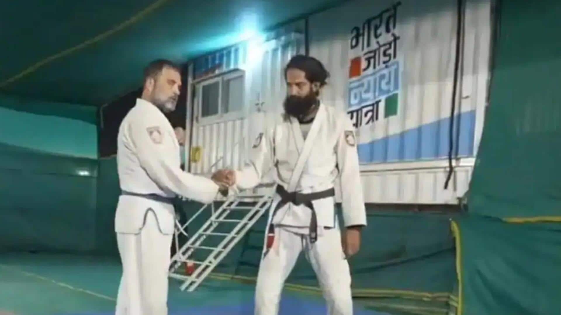 'Bharat Dojo Yatra': What are jiu-jitsu, aikido, practiced by Rahul