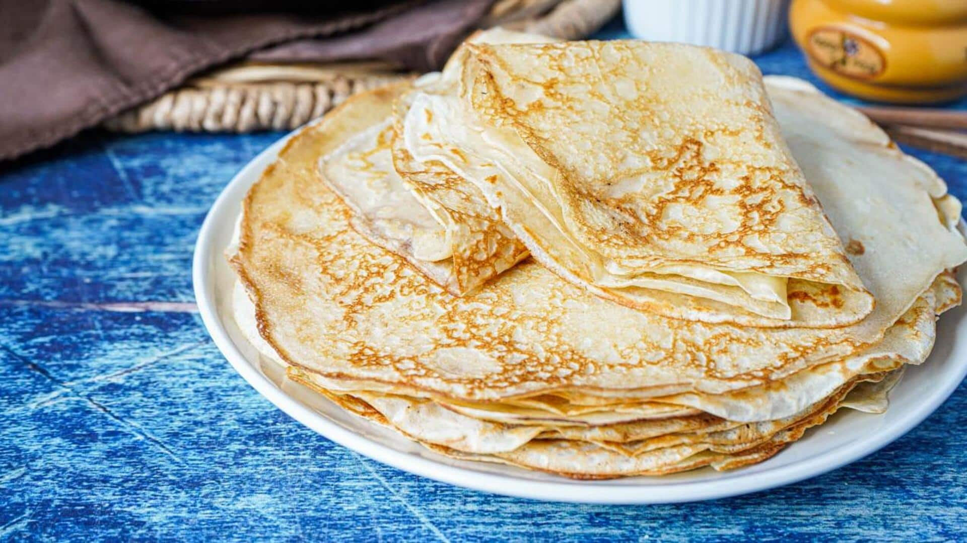 Refer to this vegan Russian blini breakfast recipe