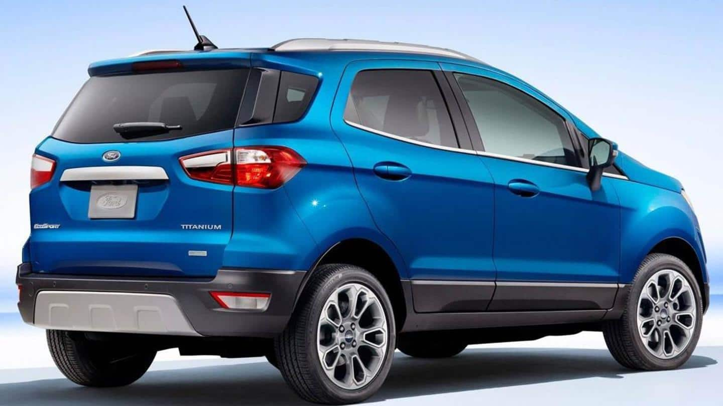 Ford to launch EcoSport SE variant without tailgate spare wheel