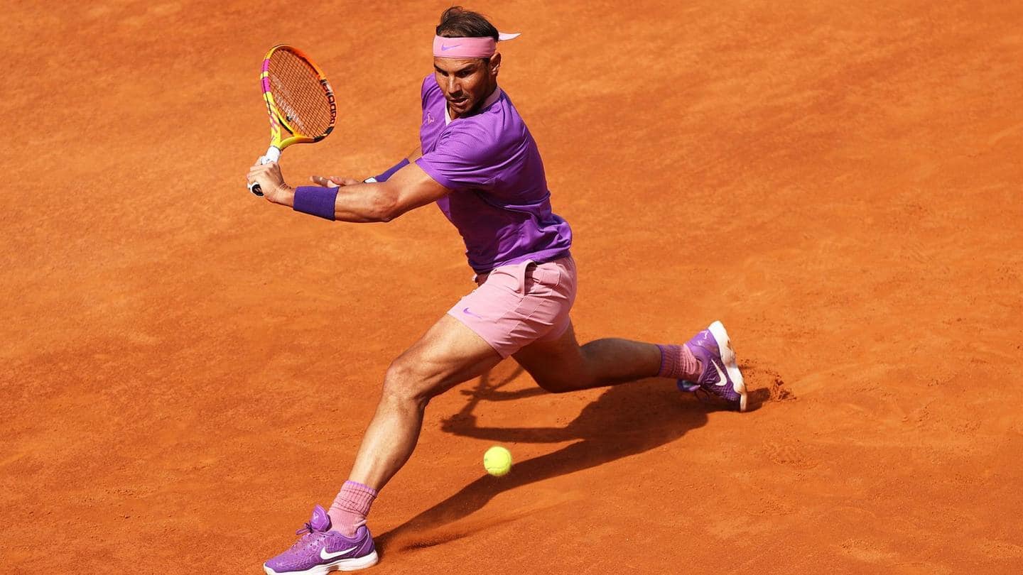 Rafael Nadal beats Novak Djokovic, wins 10th Italian Open title