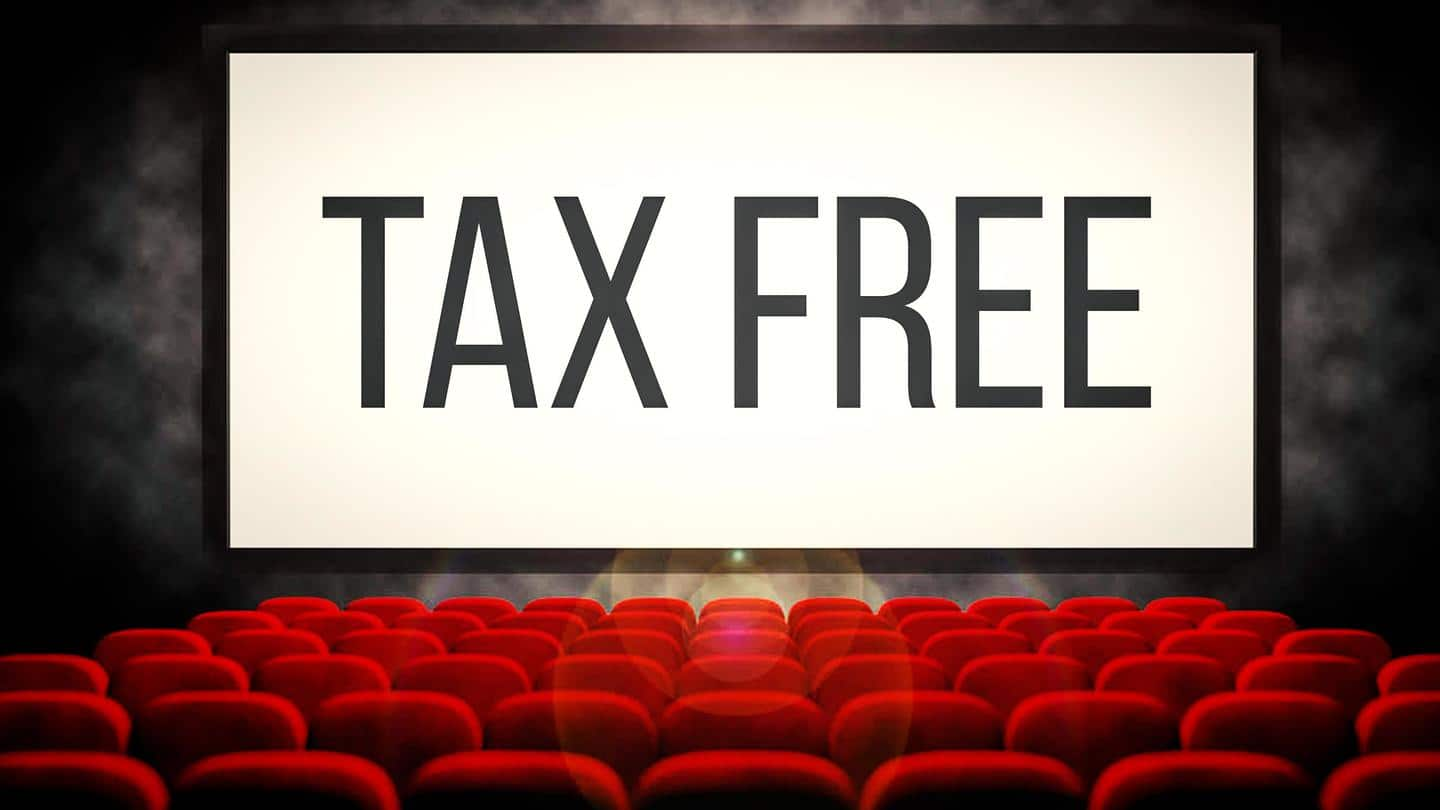 What does it mean for films to be tax-free?