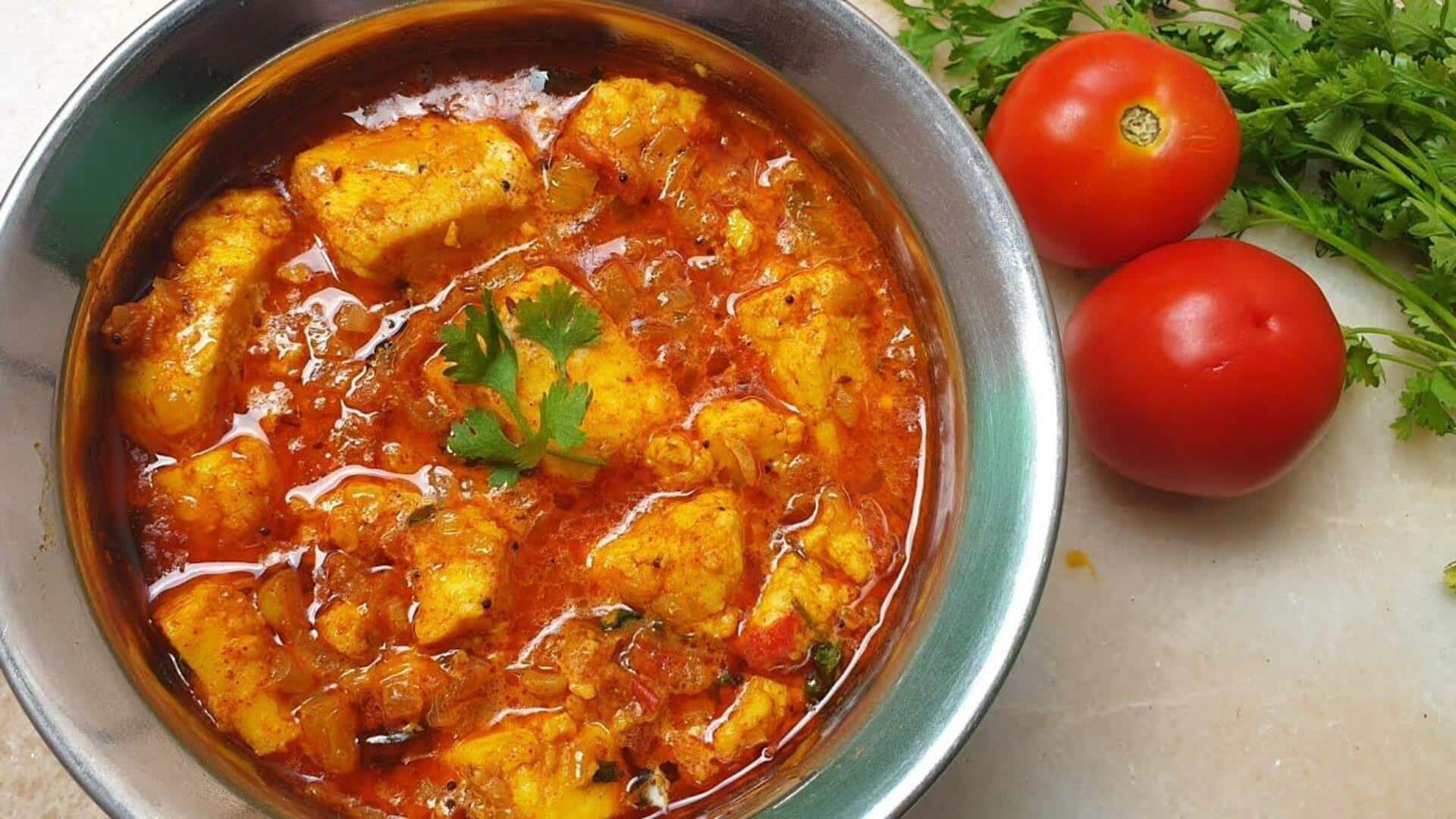 Recipe: Cook delicious 'paneer tamatar sabzi' at home