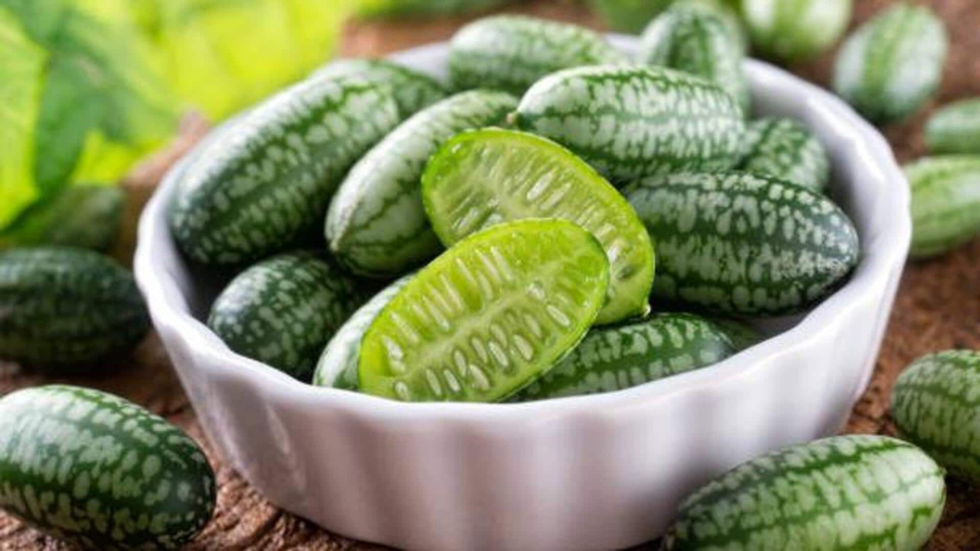 Surprising health benefits of cucamelon