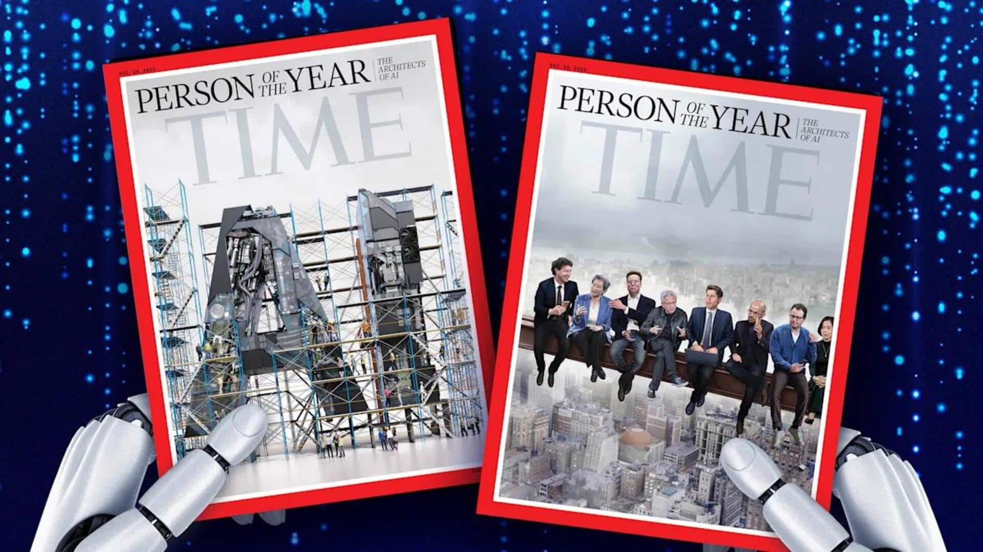 'Architects of AI' named TIME's 2025 person of the year
