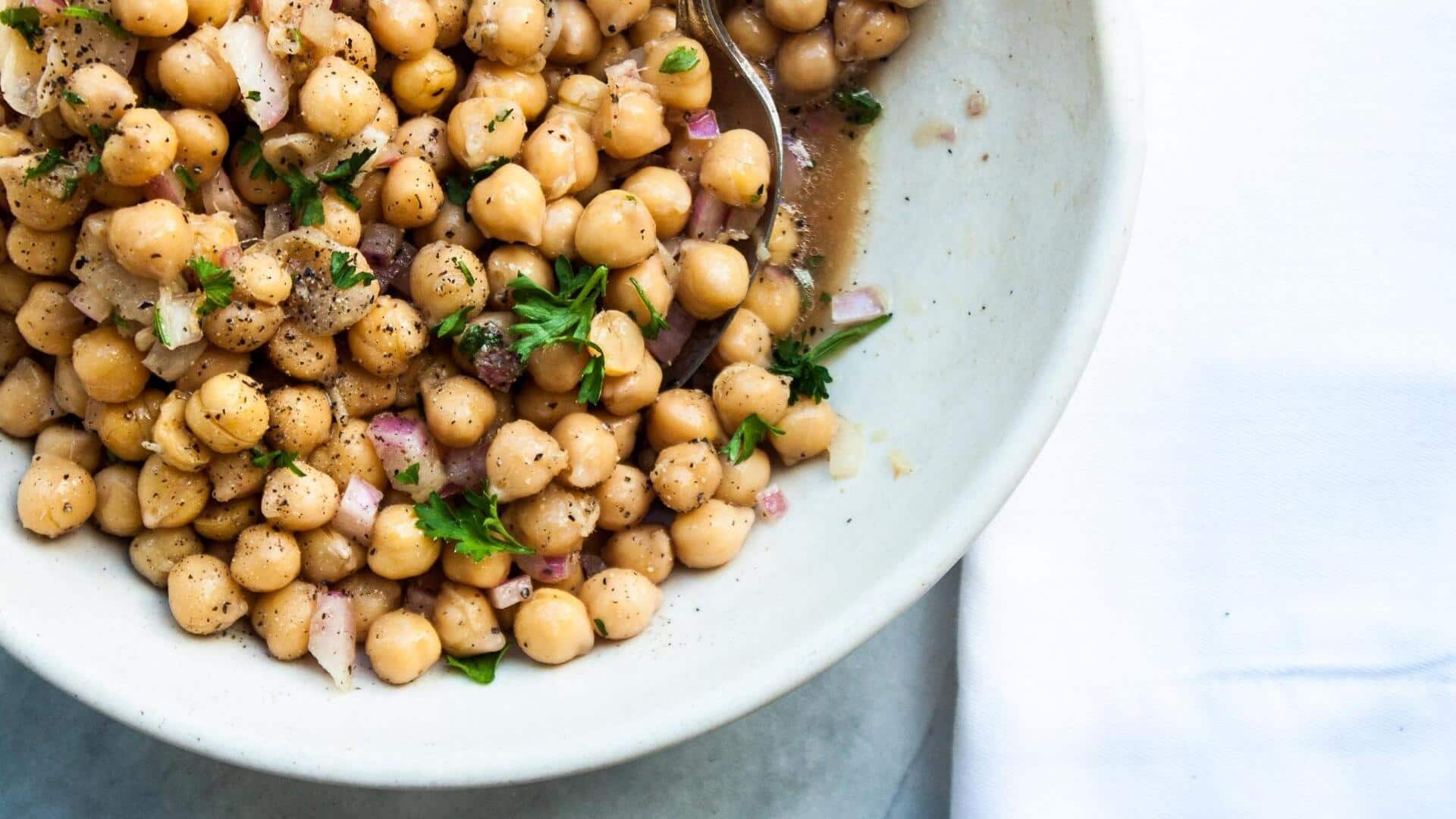 Ginger + chickpeas? Now, that's an interesting combo!