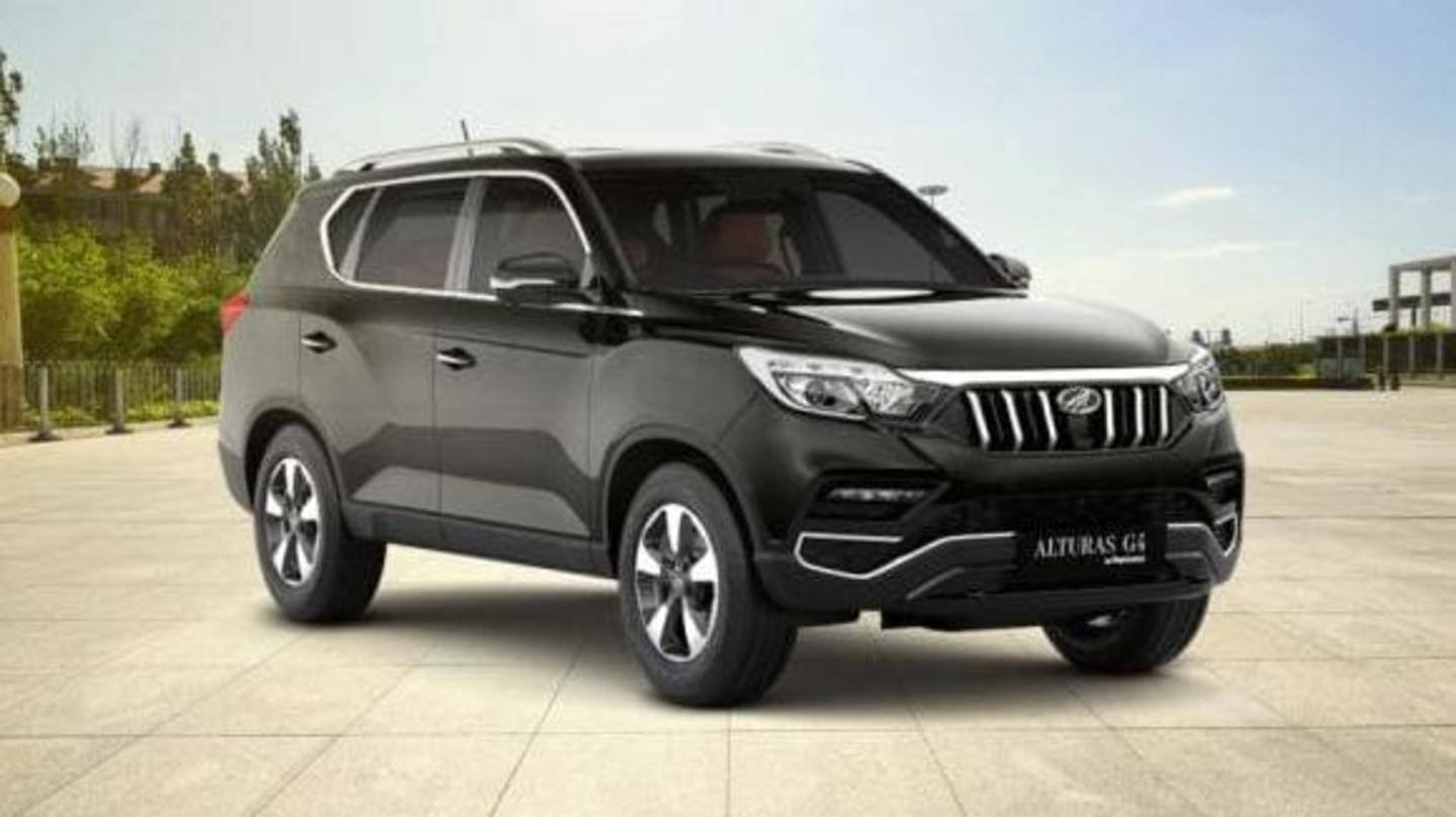 Mahindra Alturas G4: Price starts at Rs. 28.77 lakh Mahindra Alturas G4: Price starts at Rs. 28.77 lakh