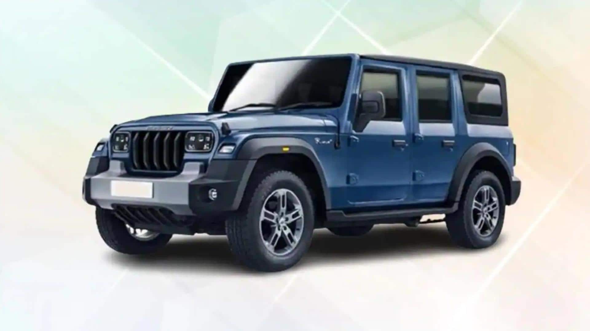Mahindra Thar SUV's five-door variant spotted testing; launch next year