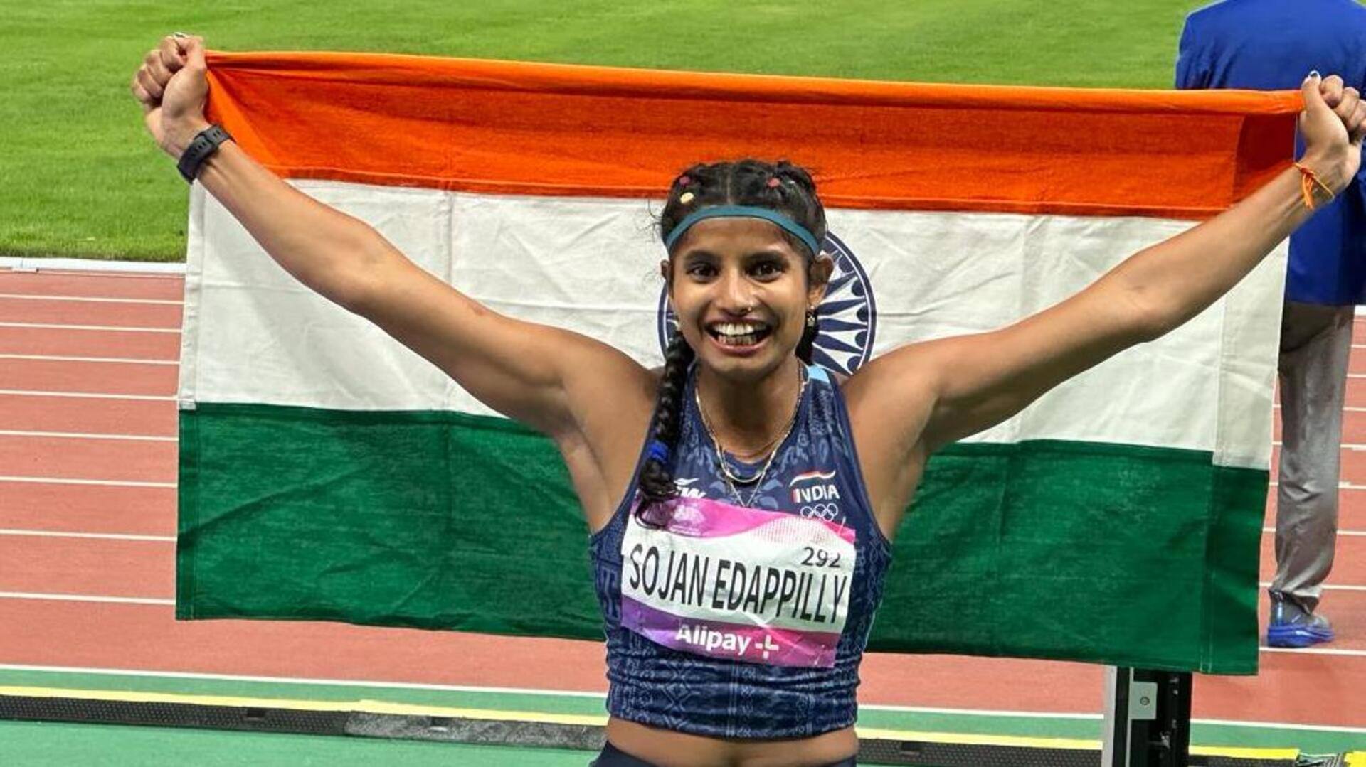 Asian Games, women's long jump: Ancy Sojan clinches silver medal