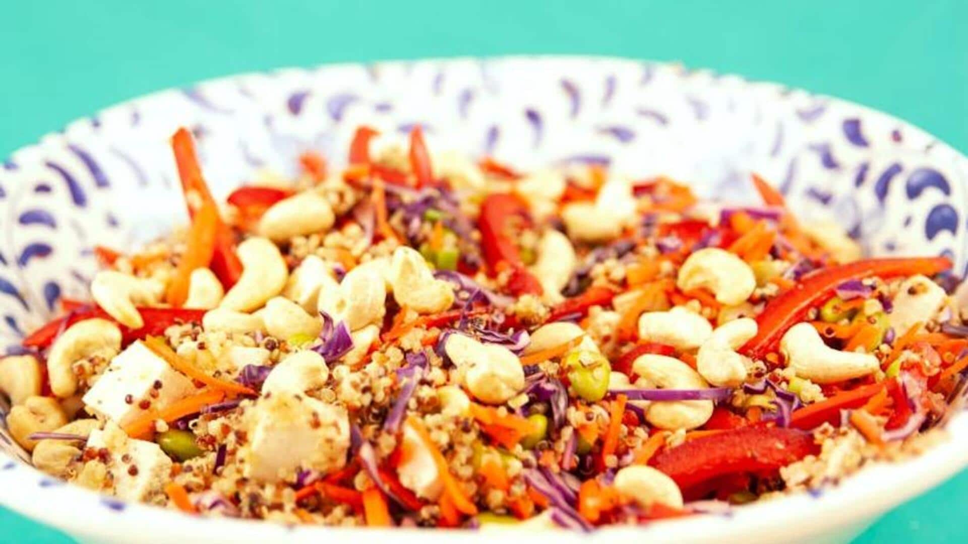 Health freaks will love this Peruvian quinoa salad