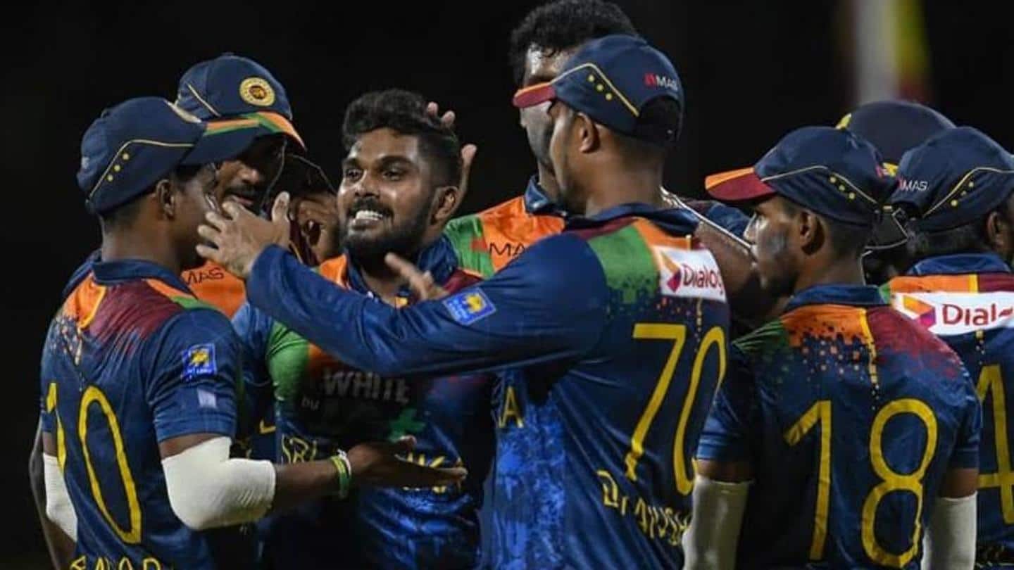 SL beat WI in 2nd T20I, level series: Records broken