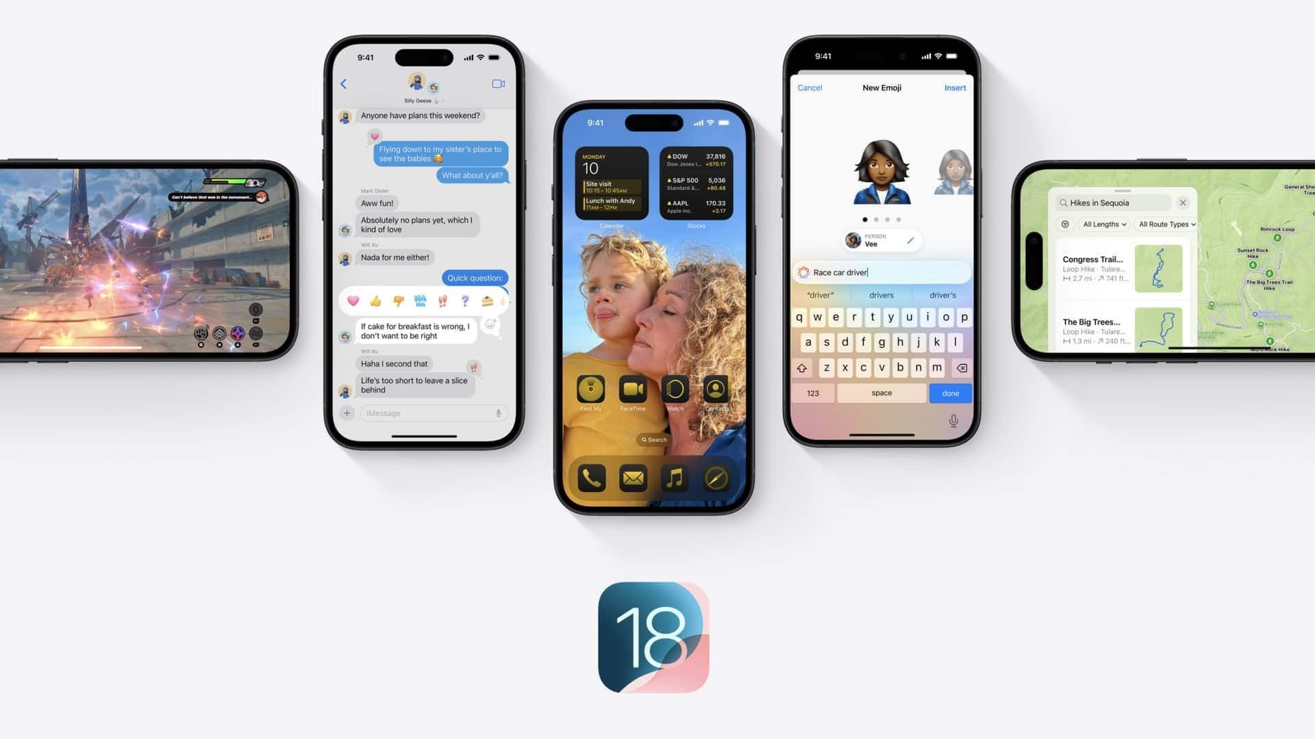 iOS 18 releases September 16, Apple Intelligence arrives in October