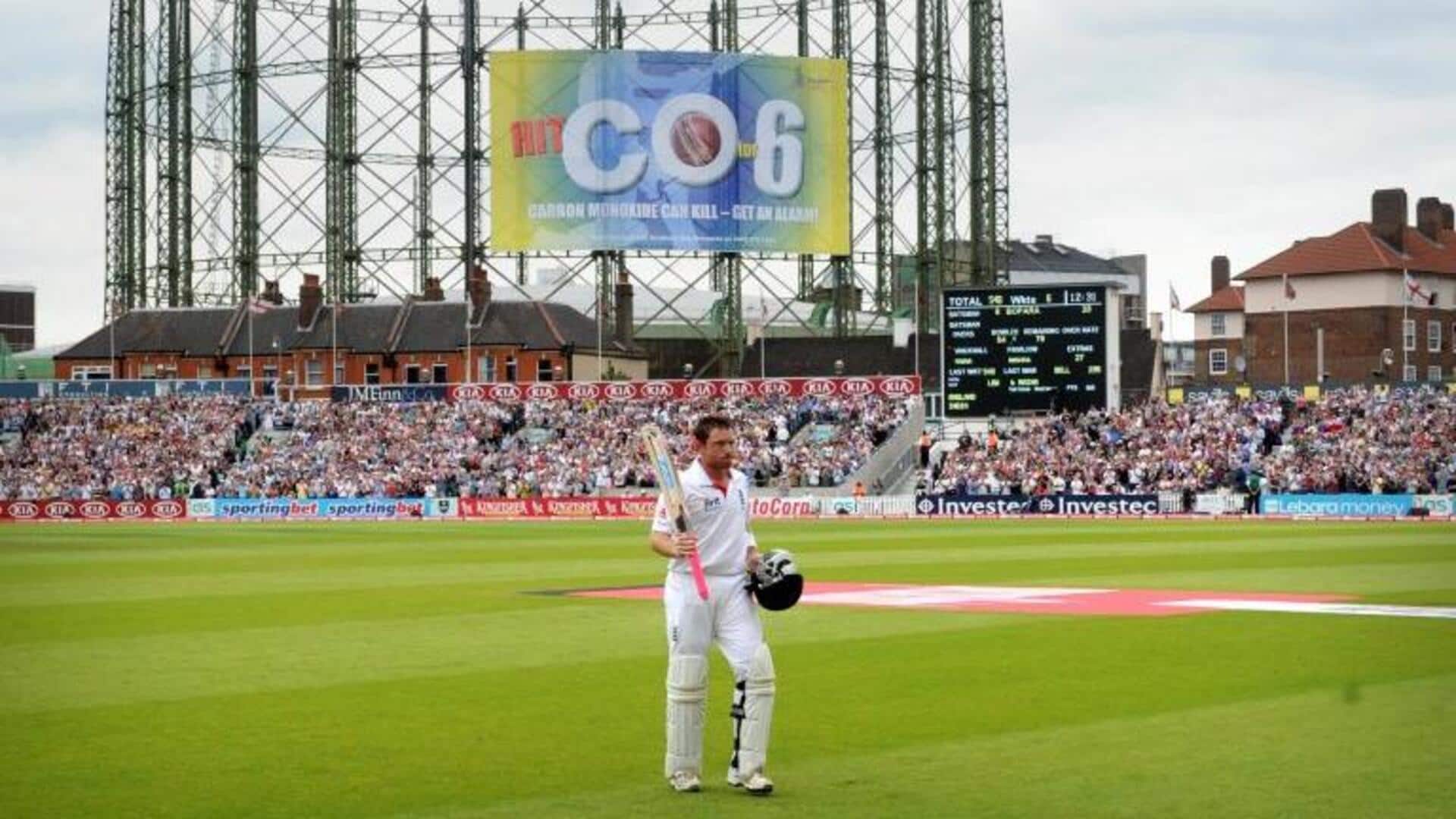 Highest individual scores for England at The Oval in Tests