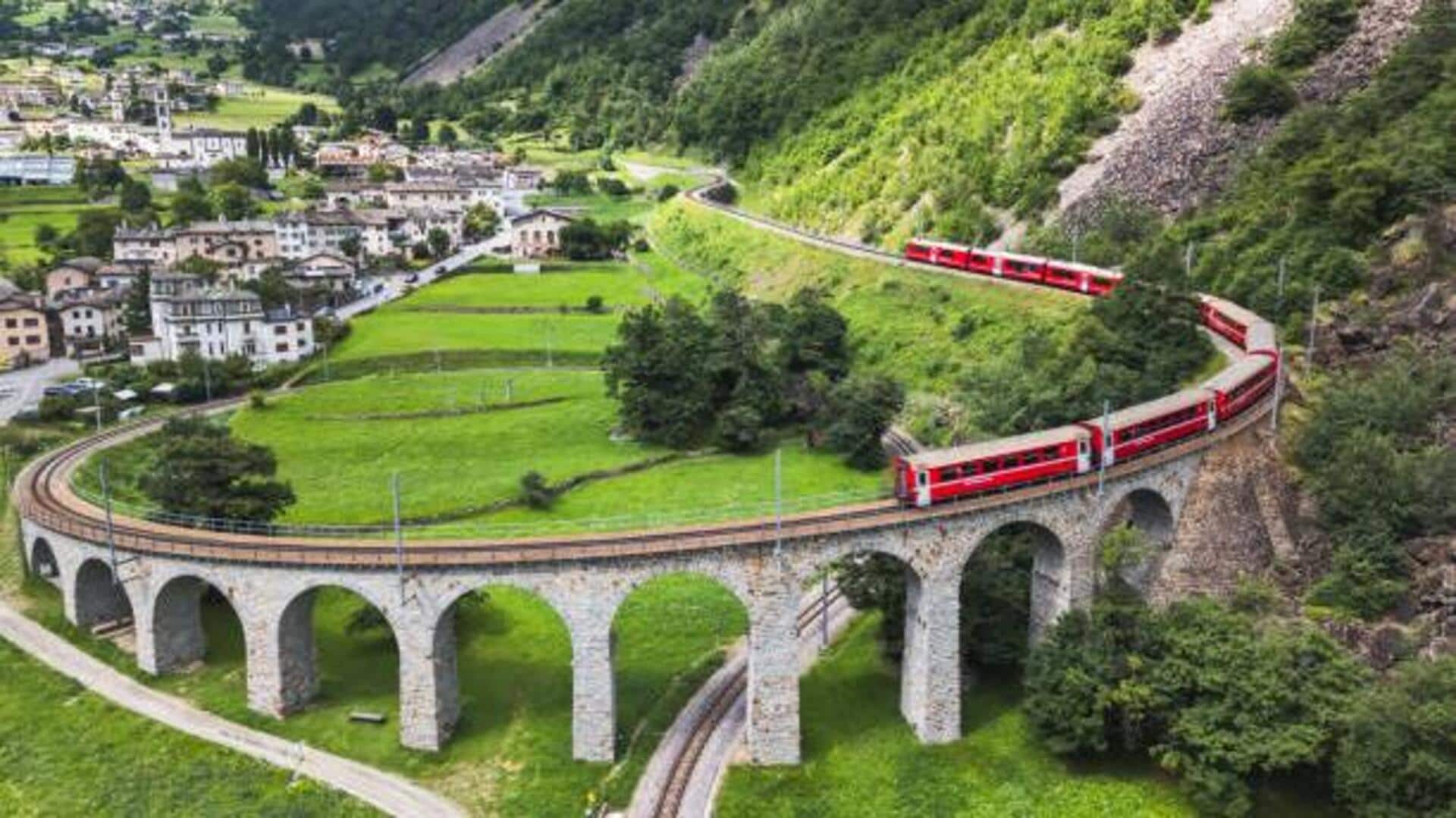 Switzerland's most scenic train journeys: A list 