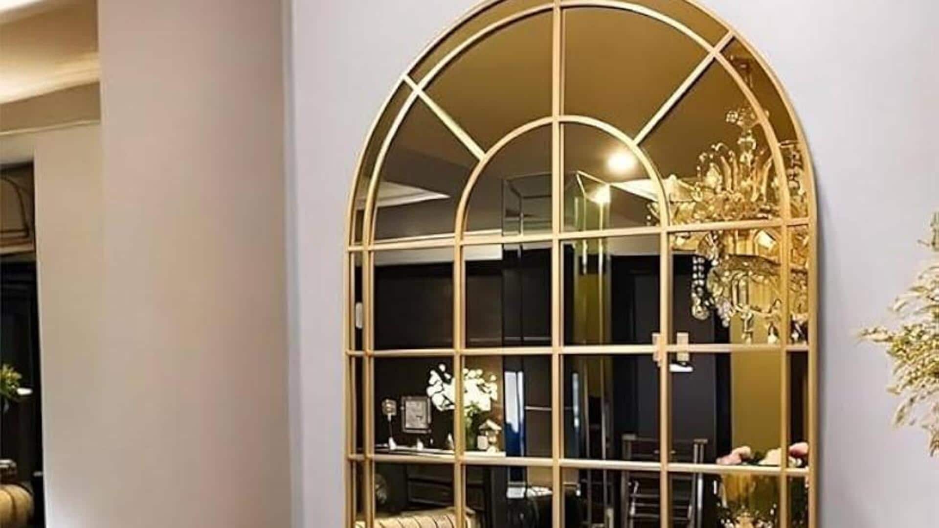 Transform window frames into stunning mirrors: Here's how
