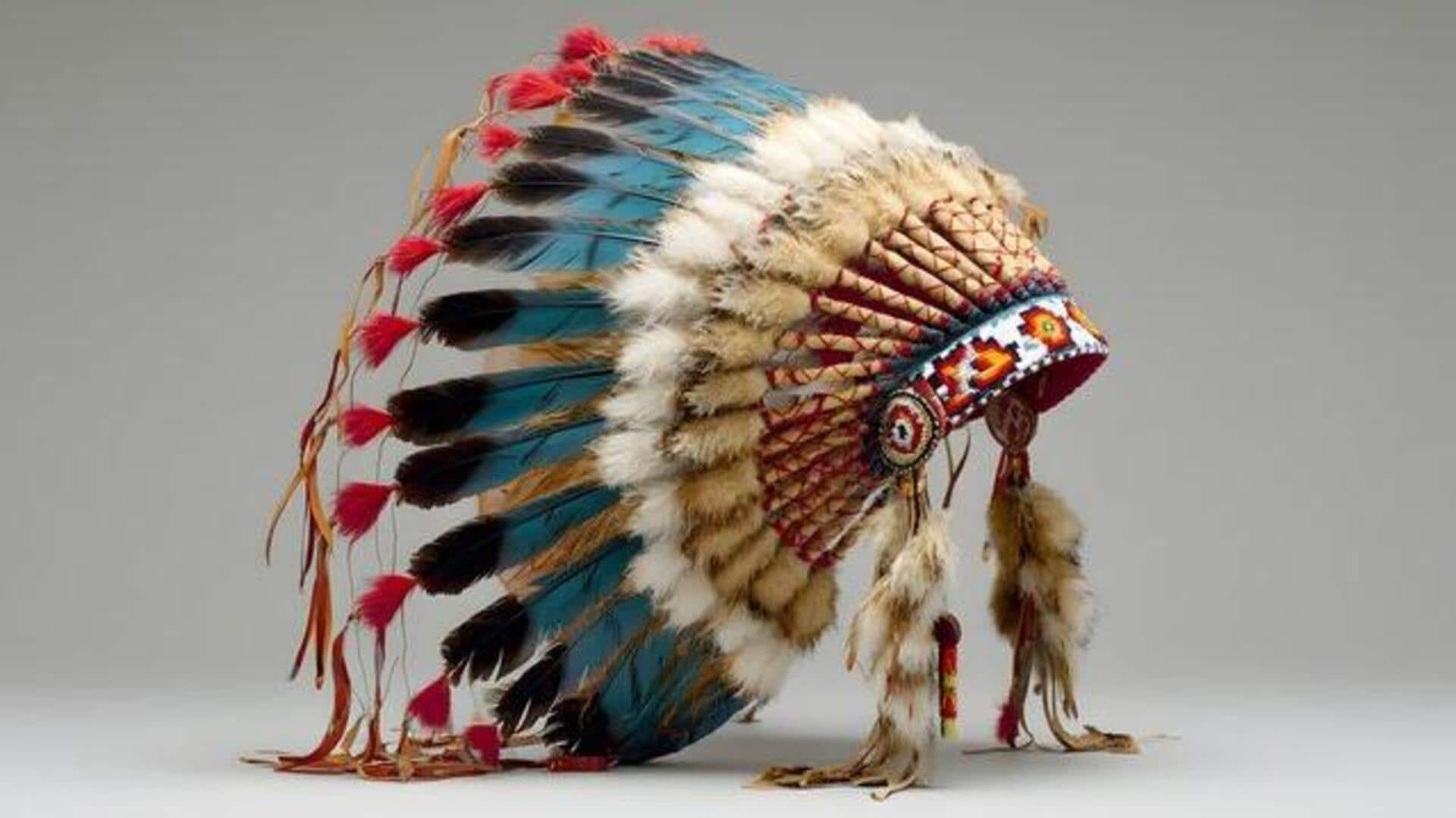 How to create feather headdresses at home