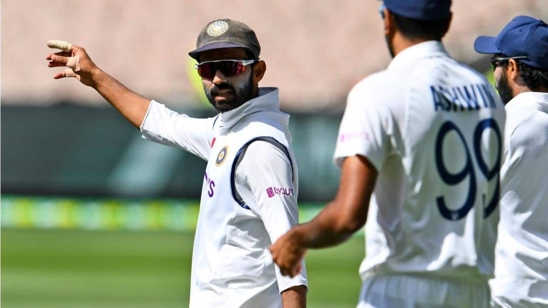 Did Ajinkya Rahane ever lose an international as captain? Stats