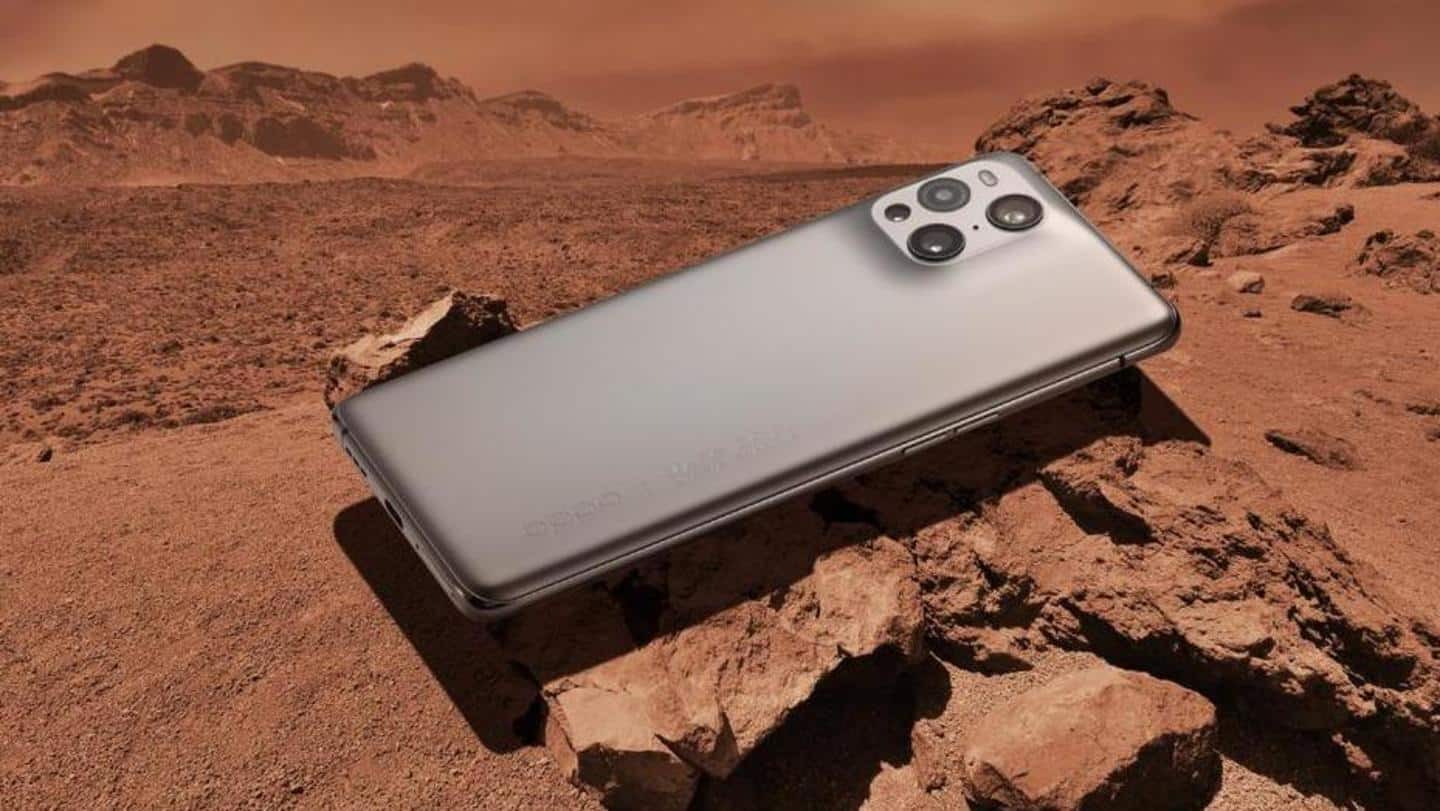 OPPO Find X3 Pro Mars Exploration Edition launched in China