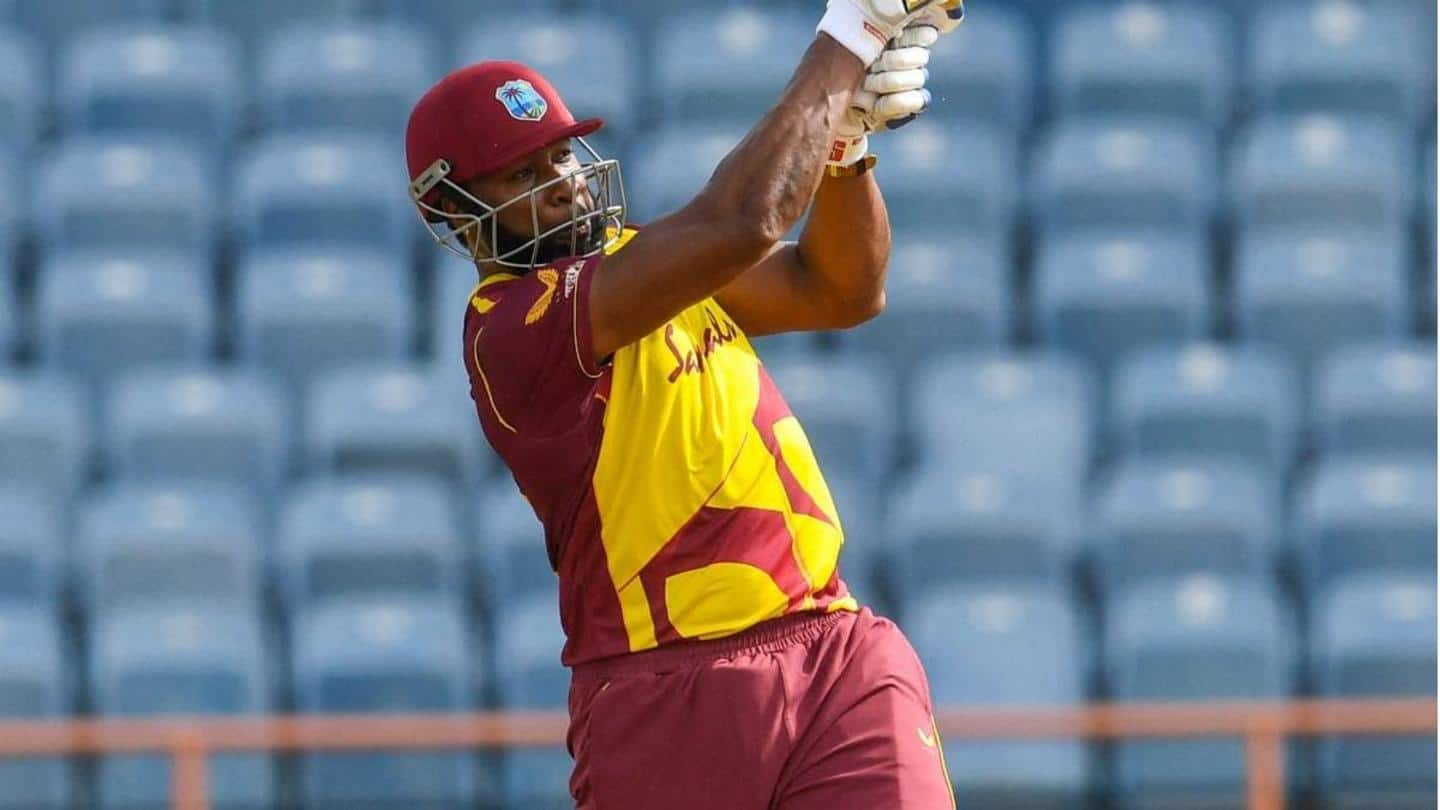 Pollard smashes his sixth T20I fifty Pollard smashes his sixth T20I fifty
