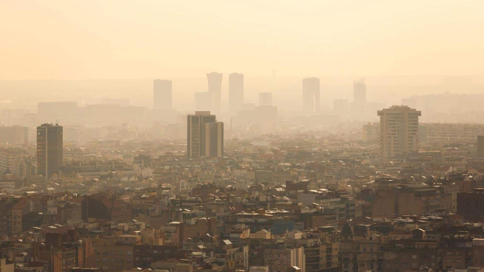 Urban air pollution worse for lungs than moon dust: Study Urban air pollution worse for lungs than moon dust: Study