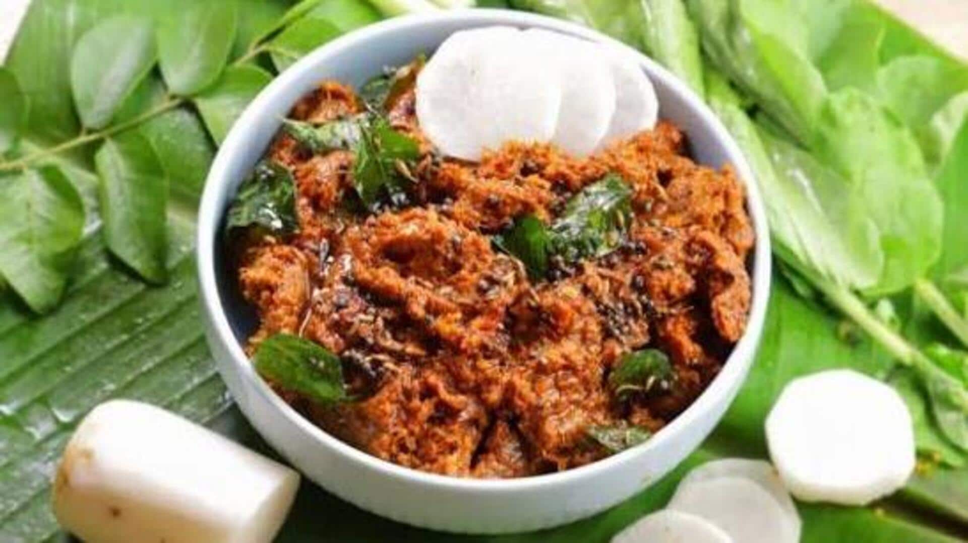 Spice up your everyday meals with radish chutney