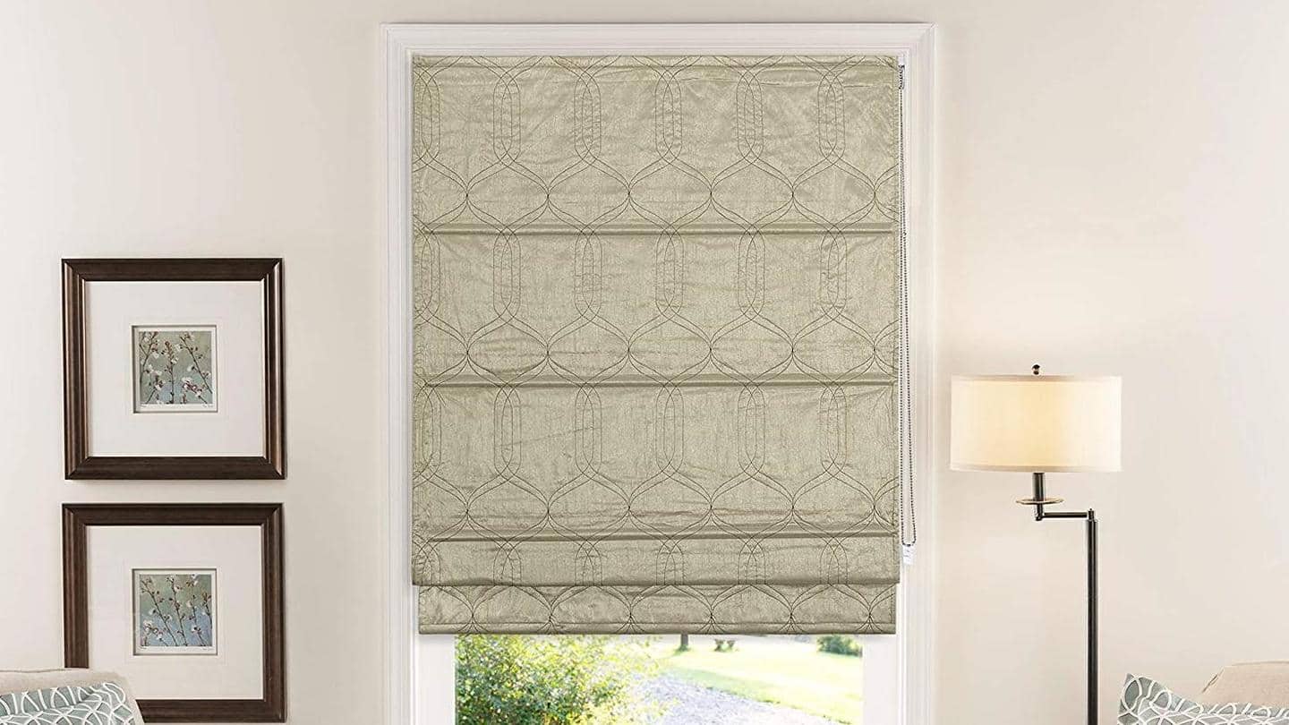 Roman shades work best for the purpose of privacy Roman shades work best for the purpose of privacy